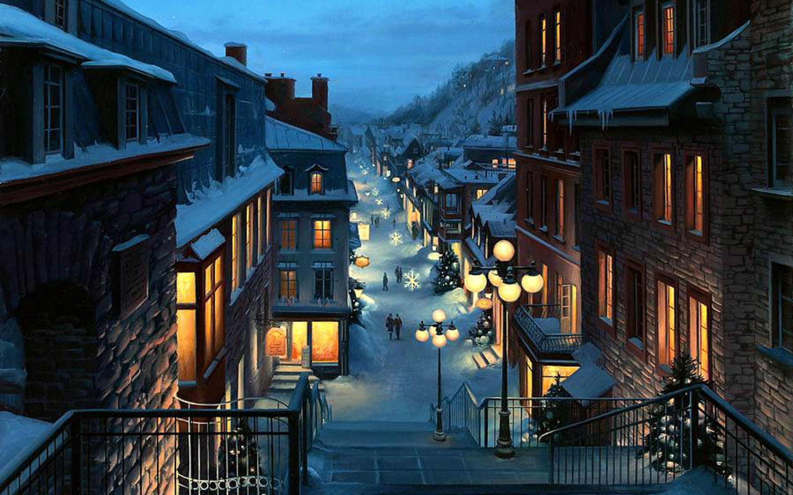 2560x1600 Quebec City HD Wallpaper, Desktop