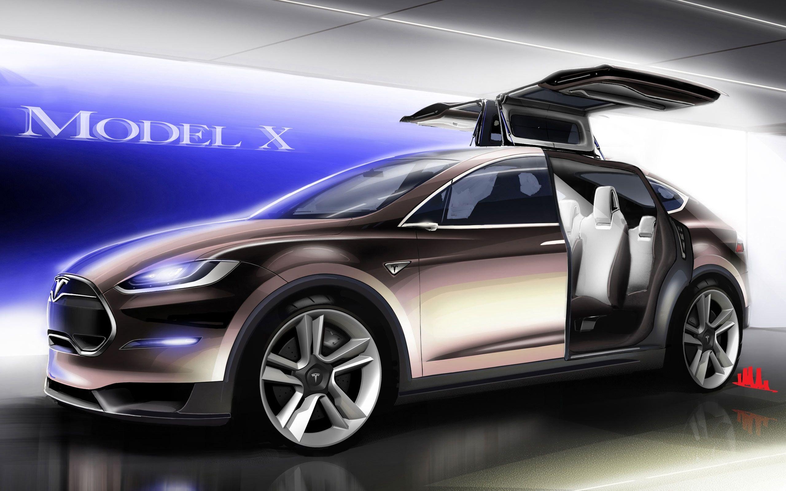 2560x1600 Tesla Model X image (3) Wallpaper Buzz, Desktop