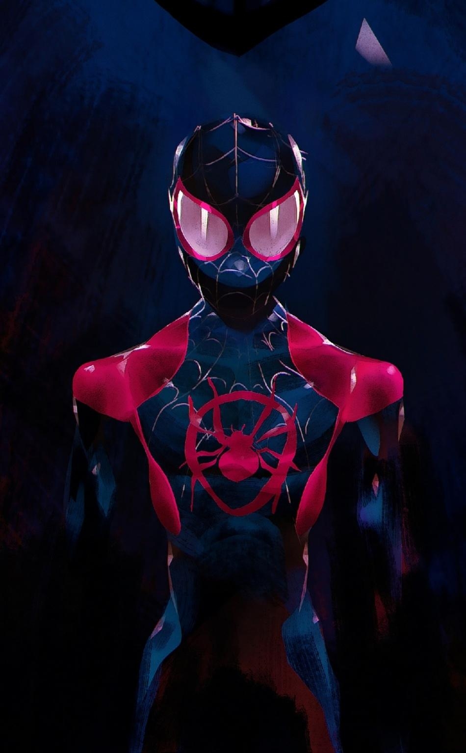 950x1540 Download  Wallpaper Spider Verse, Spider Man, Phone