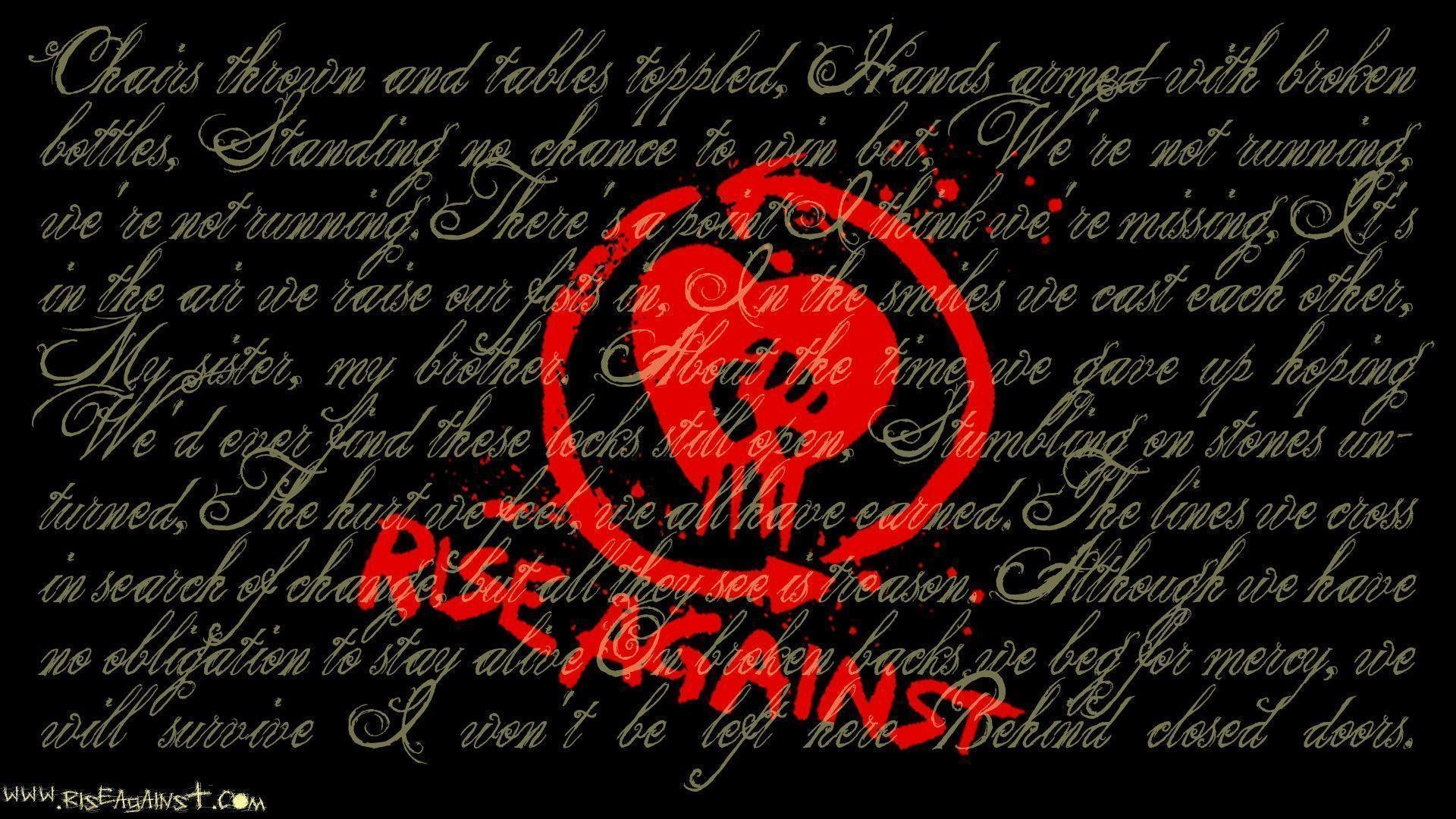 1920x1080 More Like Rise Against wallpaper 1, Desktop