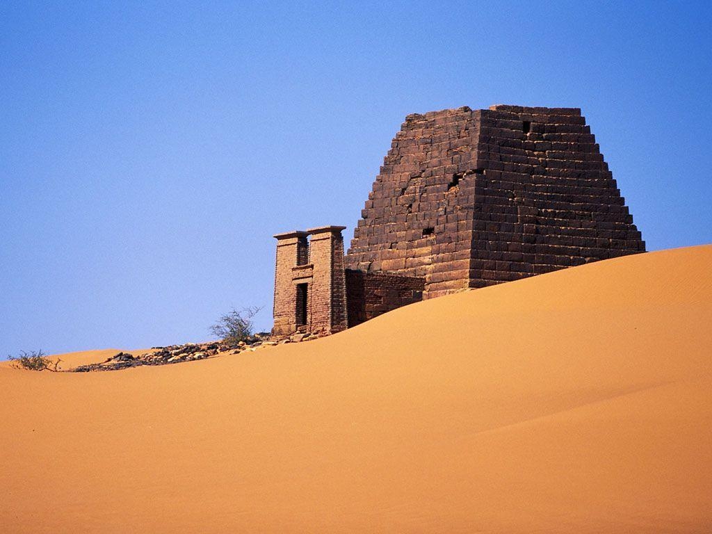 1030x770 壁紙Link 「メロエ（スーダン） Meroë, Sudan」, Desktop