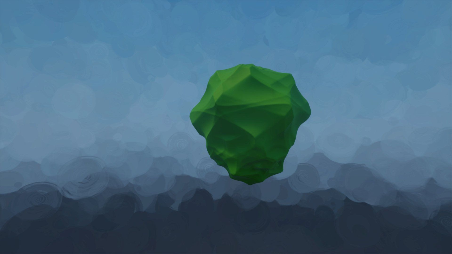 1920x1080 Photos of glowing green gem simple crystal, Desktop