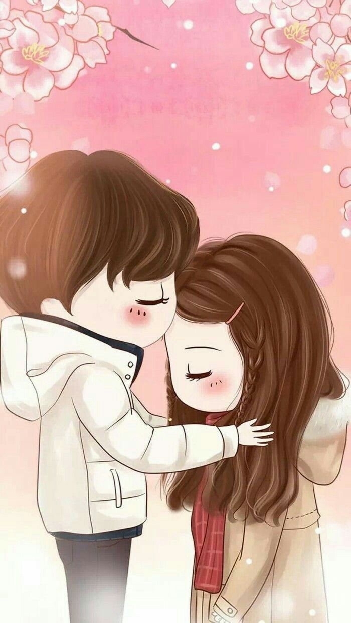 700x1250 chibi Love. Cute love wallpaper, Love cartoon couple, Cute couple wallpaper, Phone