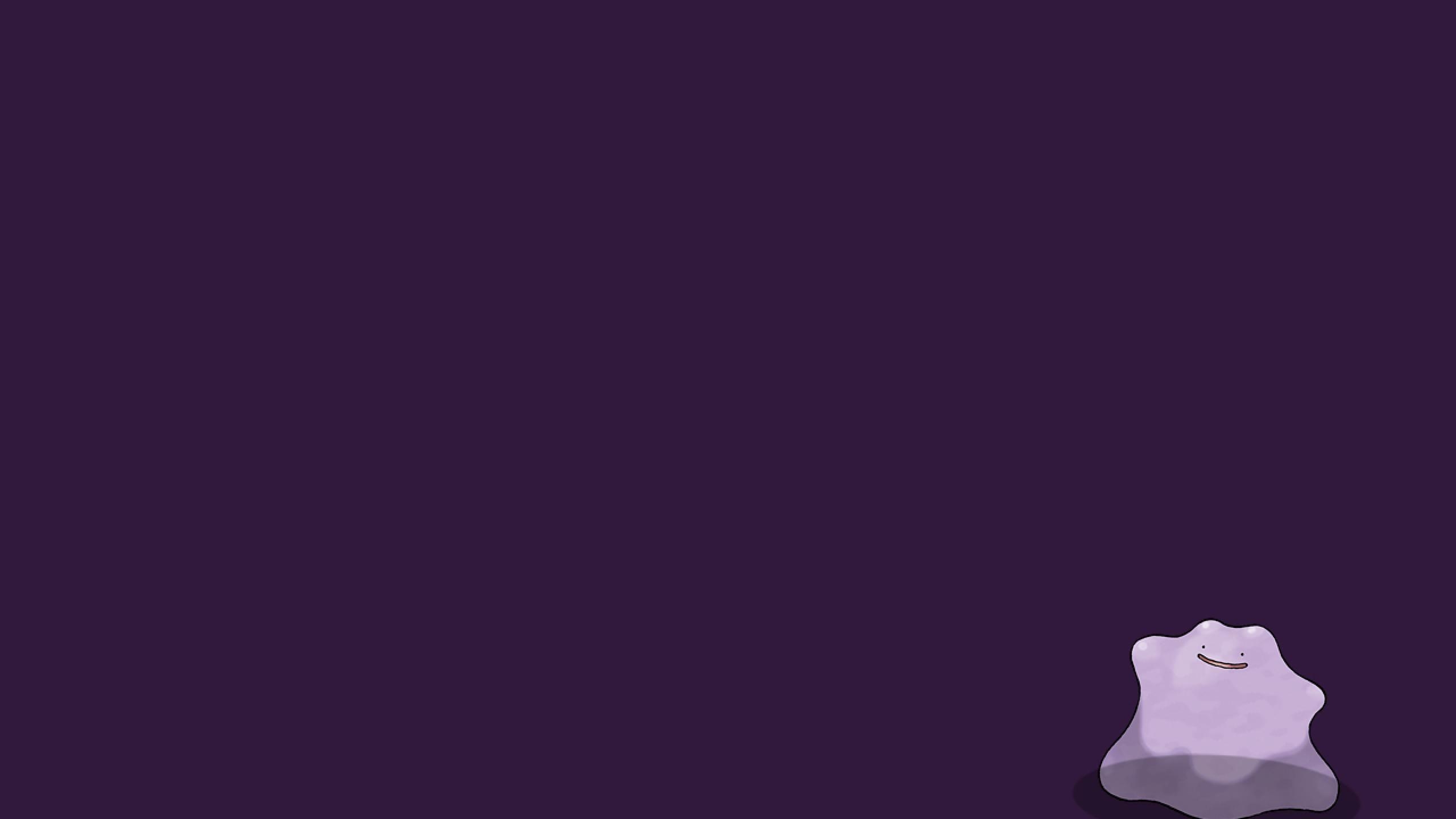 2560x1440 pokemon minimalistic ditto, Desktop