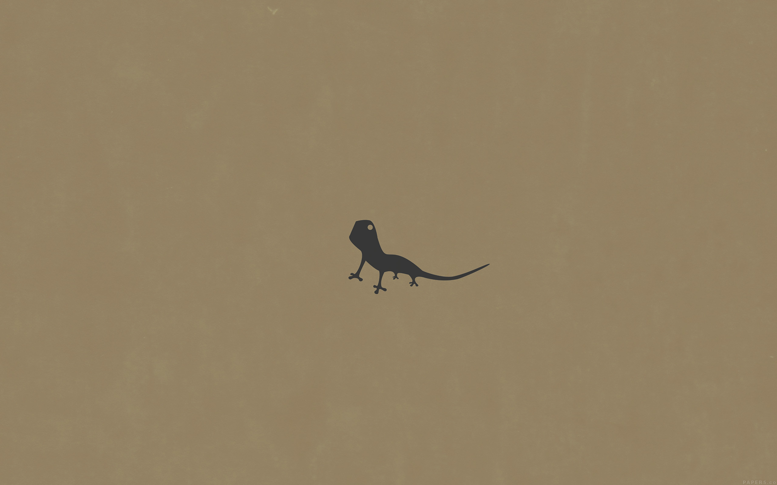 2560x1600 Lizard Brown Animal Minimal Simple Art Wallpaper, Desktop