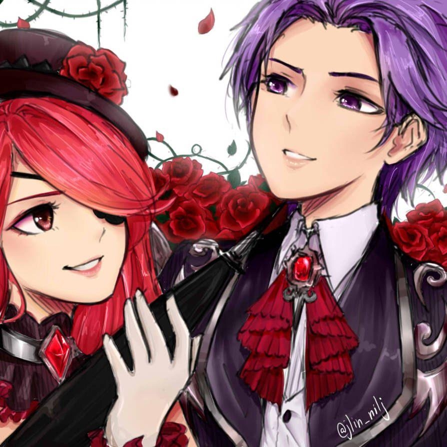 900x900 Gusion And Lesley: Valentines Skin By Jlin Nilj. Anime, Phone