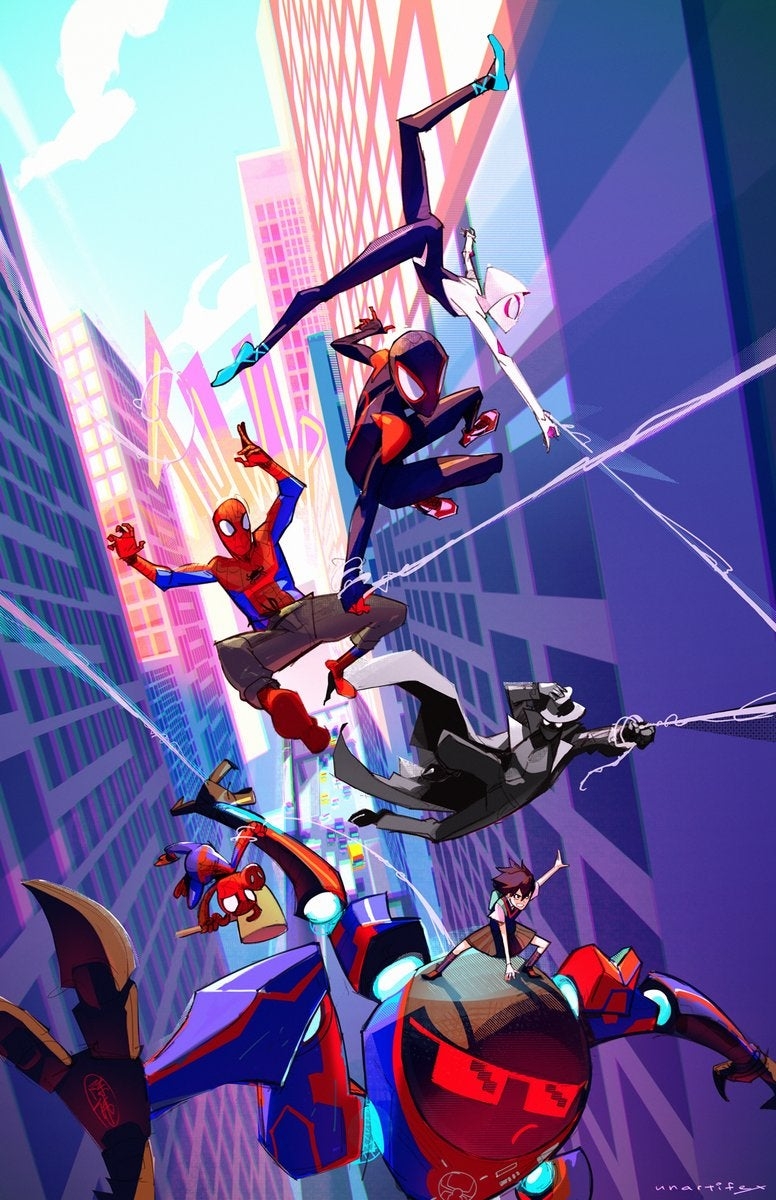 780x1200 Spider Man Into The Spider Verse Awesome Wallpaper, Phone