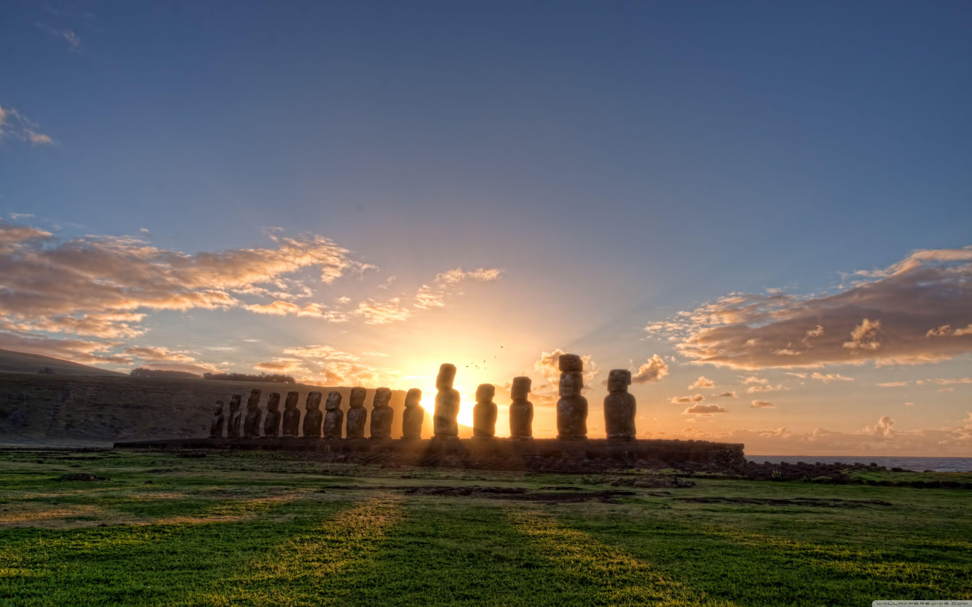 3840x2400 Isla De Pascua Chile HD Desktop Wallpaper, Fullscreen, Mobile, Desktop