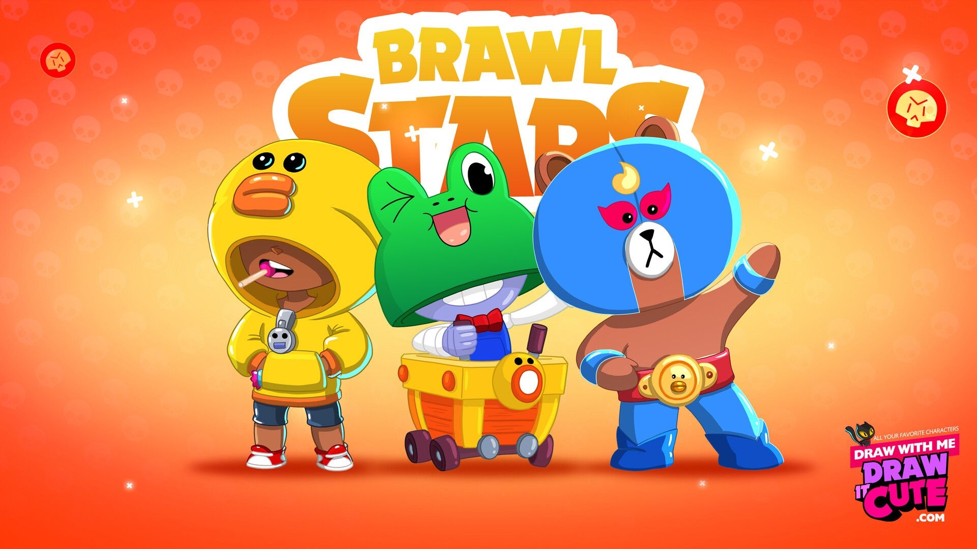 1920x1080 Brawl Stars Animations, DrawitCute.Com, Desktop