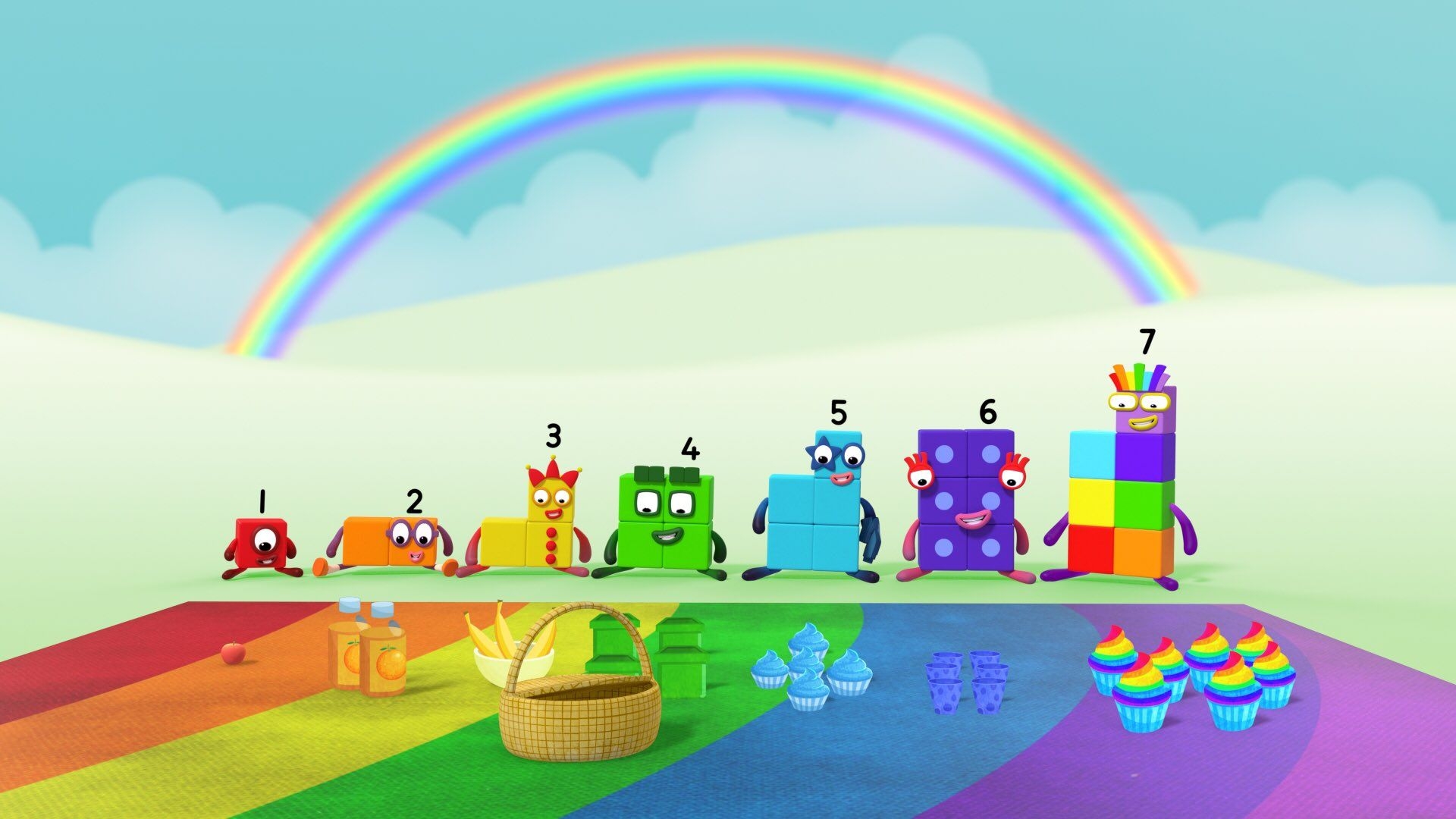 1920x1080 Numberblocks, Desktop