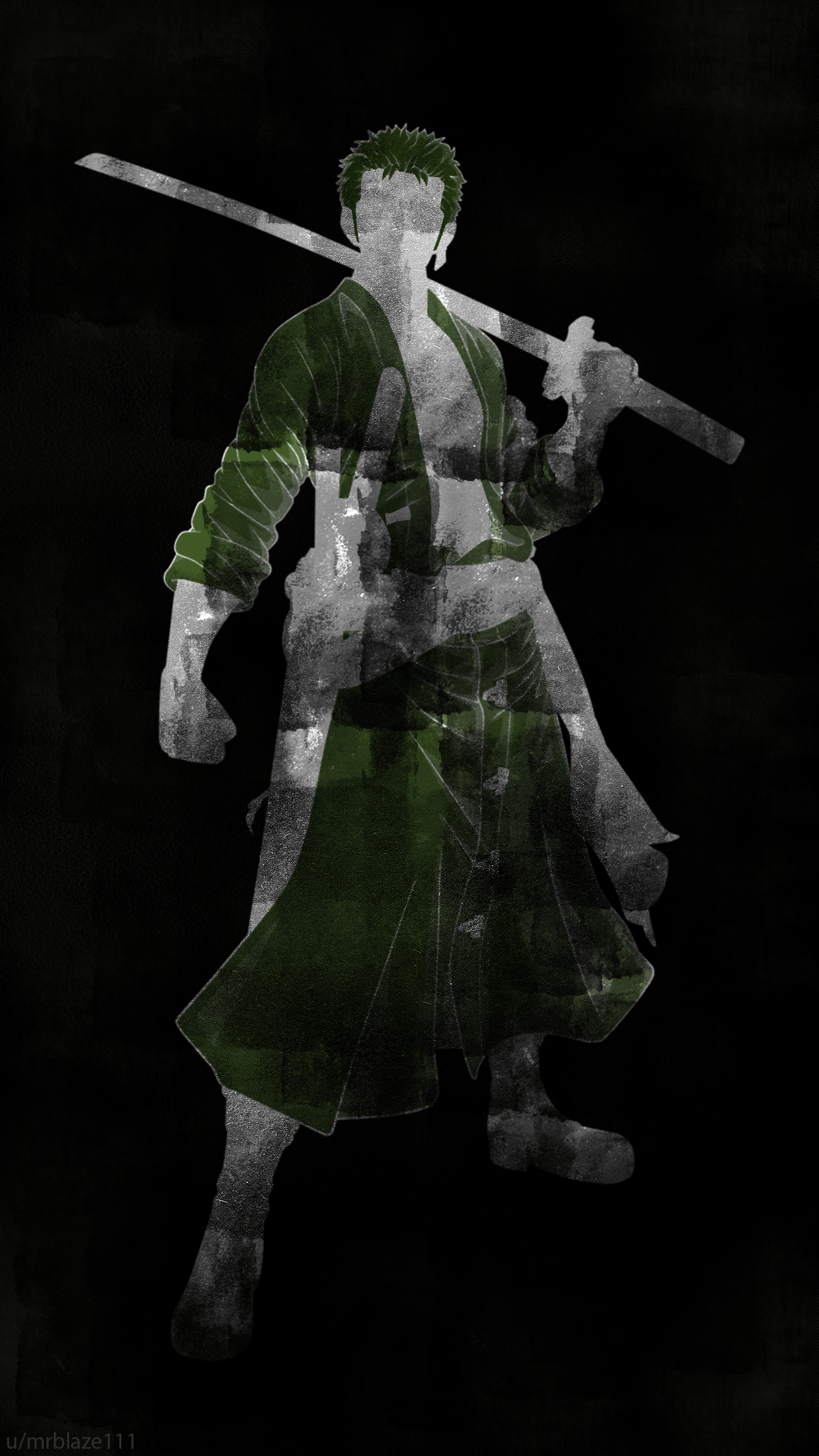 1350x2400 Zoro Wallpaper I made for mobile, Phone