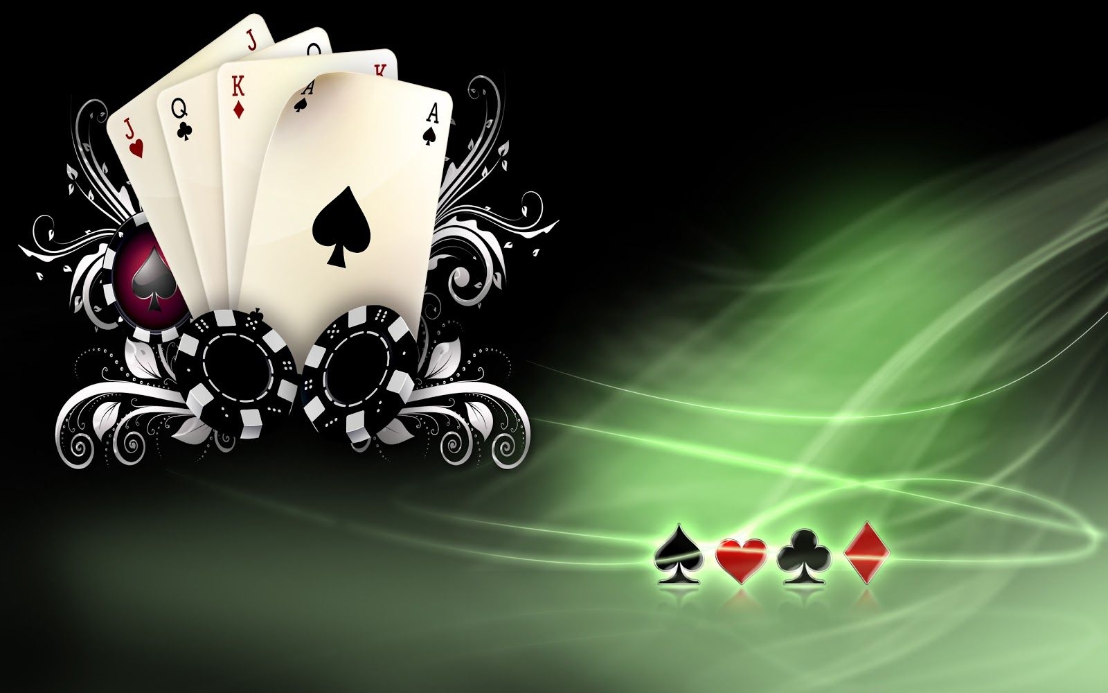 1600x1000 Poker Cards Wallpaper, Desktop