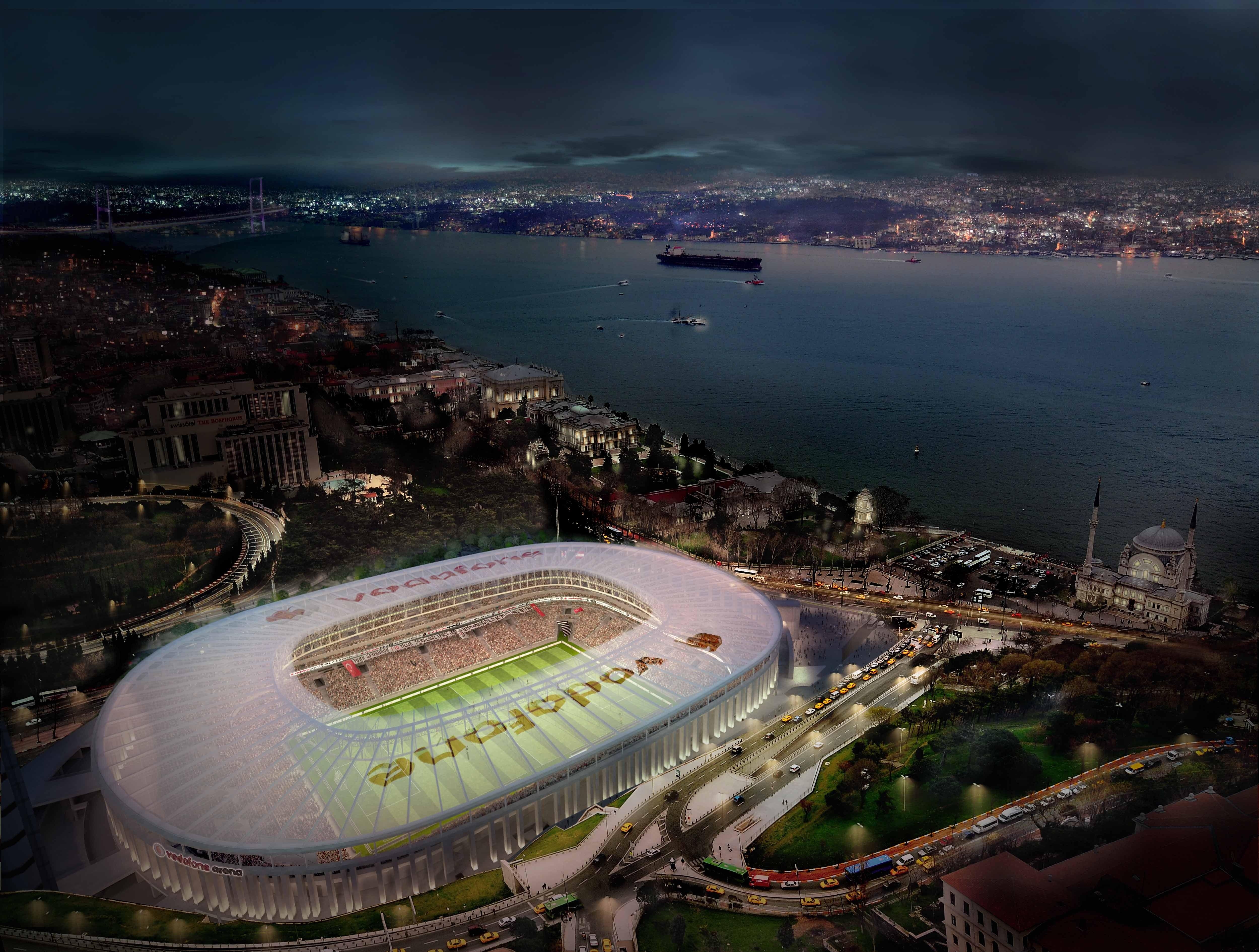 5000x3780 Besiktas J.K., Inönü Stadium, Soccer Pitches, Soccer Clubs, Desktop