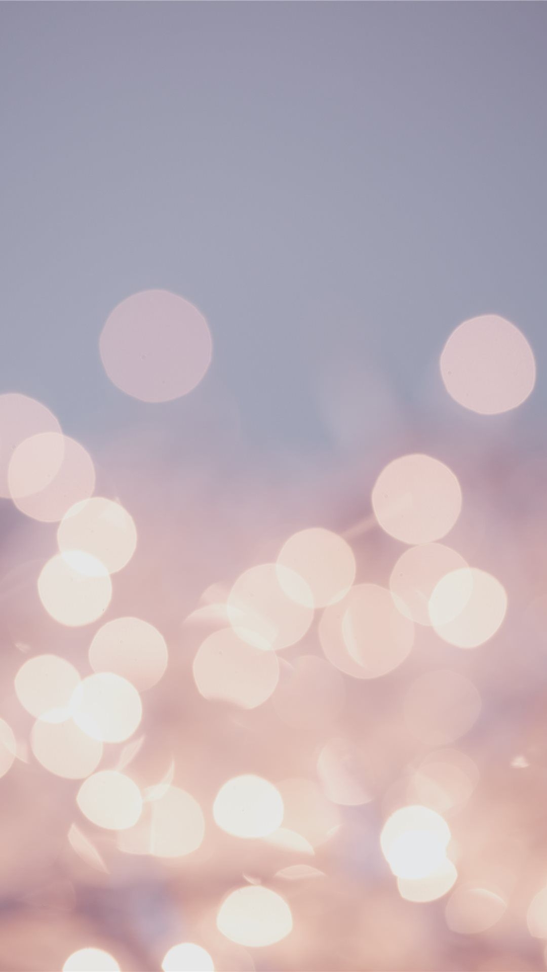 1080x1920 Pretty pastel bokeh fairy lights background iPhone 8 Wallpaper Free Download, Phone