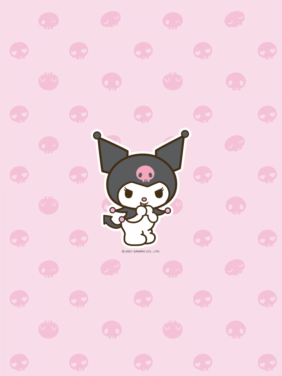 900x1200 New Official Sanrio Kuromi Themed Phone Wallpaper That You Can Get For Free, Phone