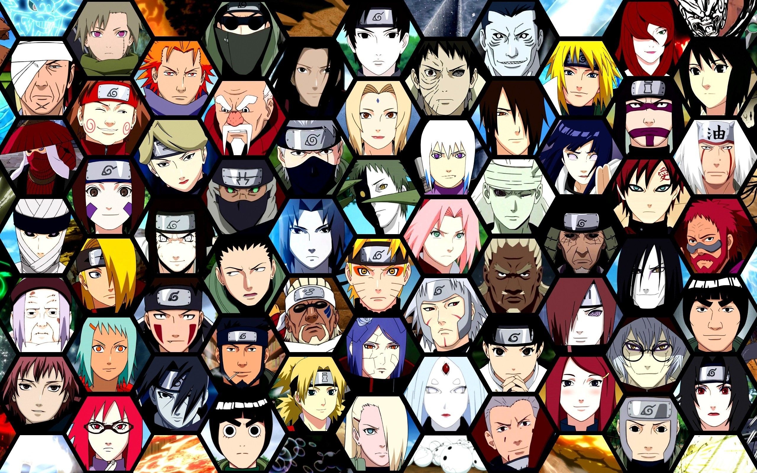 2560x1600 Naruto Characters Wallpaper, Desktop