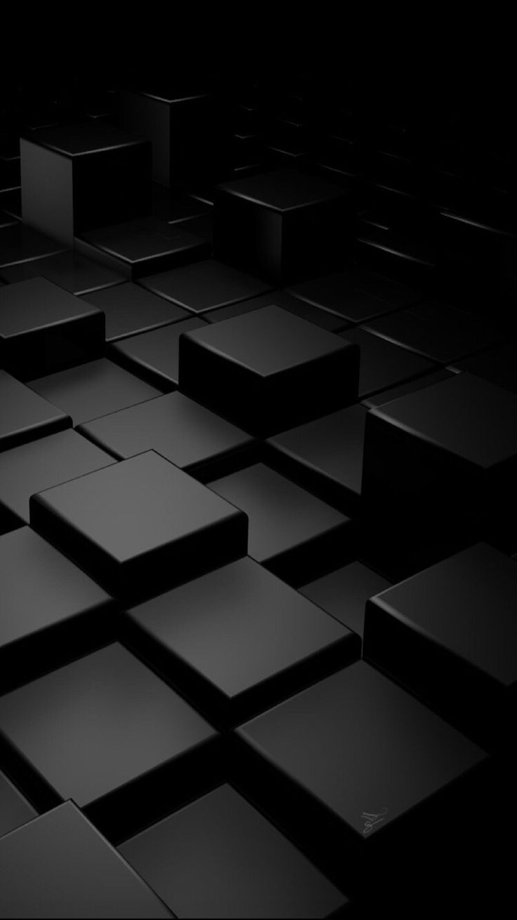 740x1310 Black Cubic Wallpaper. Black phone wallpaper, Phone wallpaper, Phone