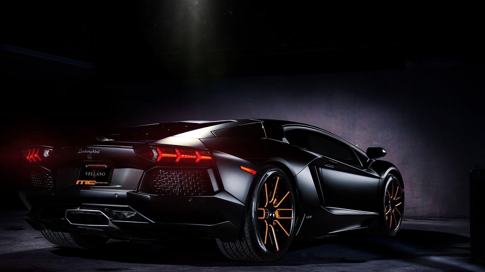 1920x1080 Wallpaper.wiki Black Aventador Lamborghini  PIC WPC002330, Desktop