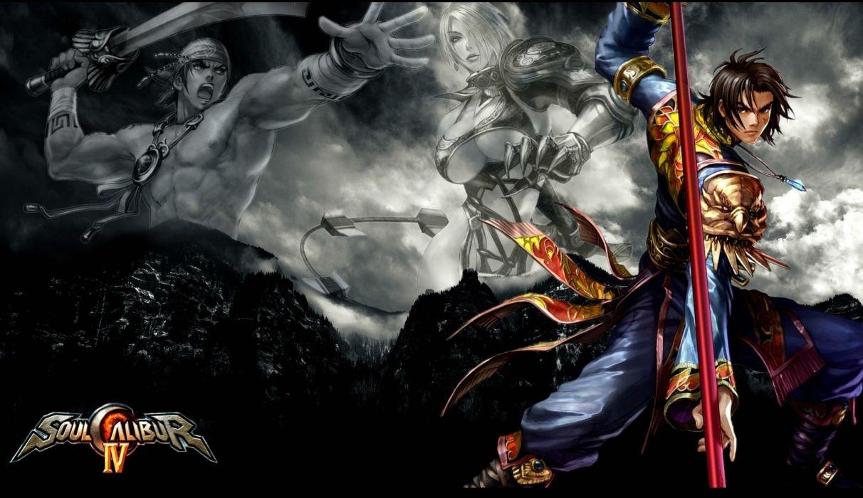 1220x700 SOUL CALIBUR fantasy warrior game anime (6) wallpaperx1109, Desktop