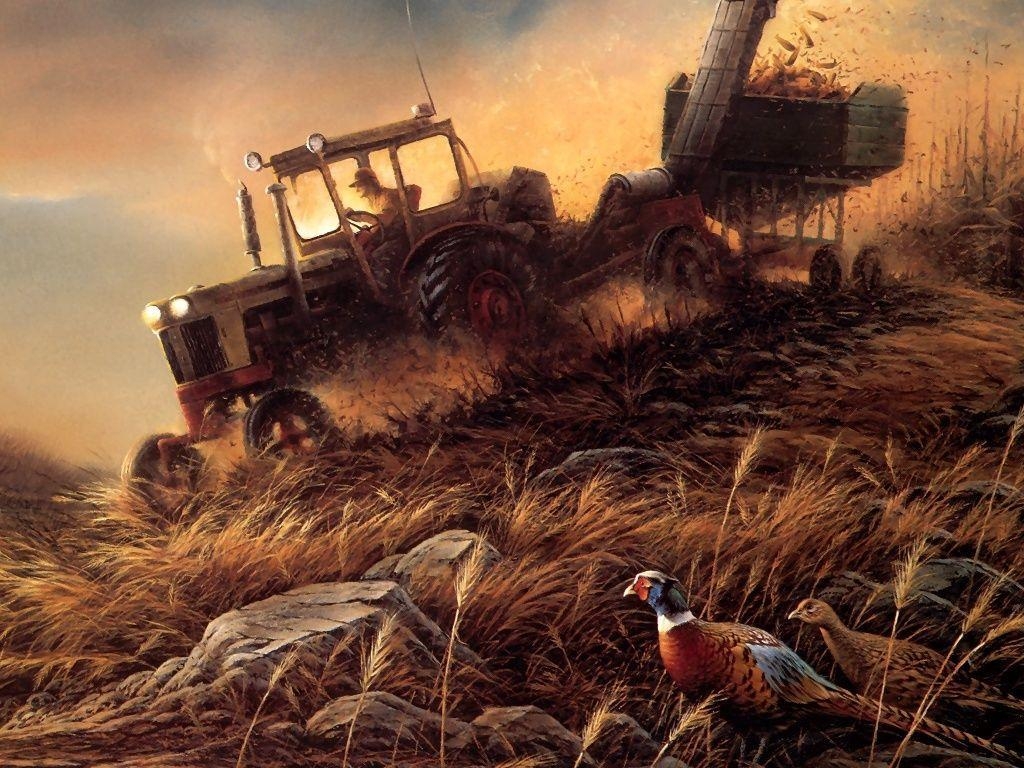 1030x770 Terry Redlin paints, Desktop