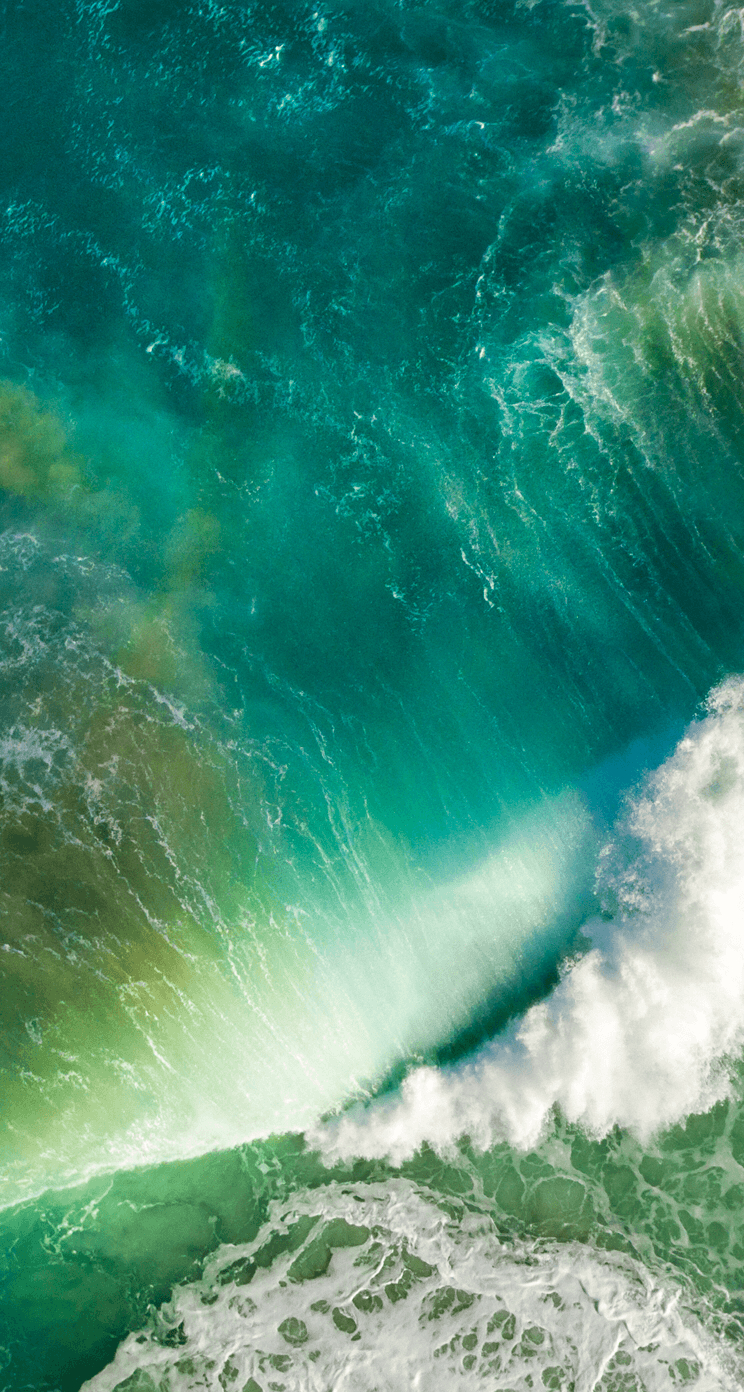 750x1400 Download the Real iOS 10 Wallpaper for iPhone, Phone