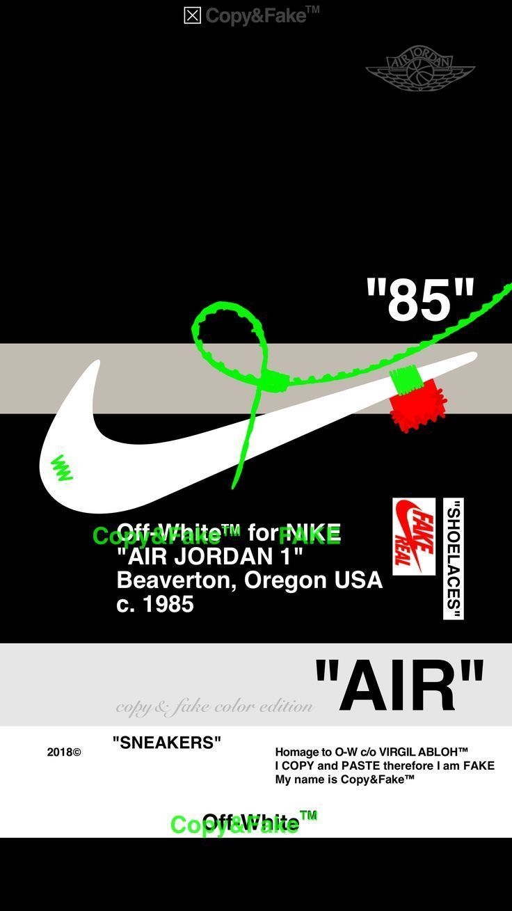 740x1310 Off White x NIKE AJl blk A Copy amp Fake Color Edion Off Whit, Phone