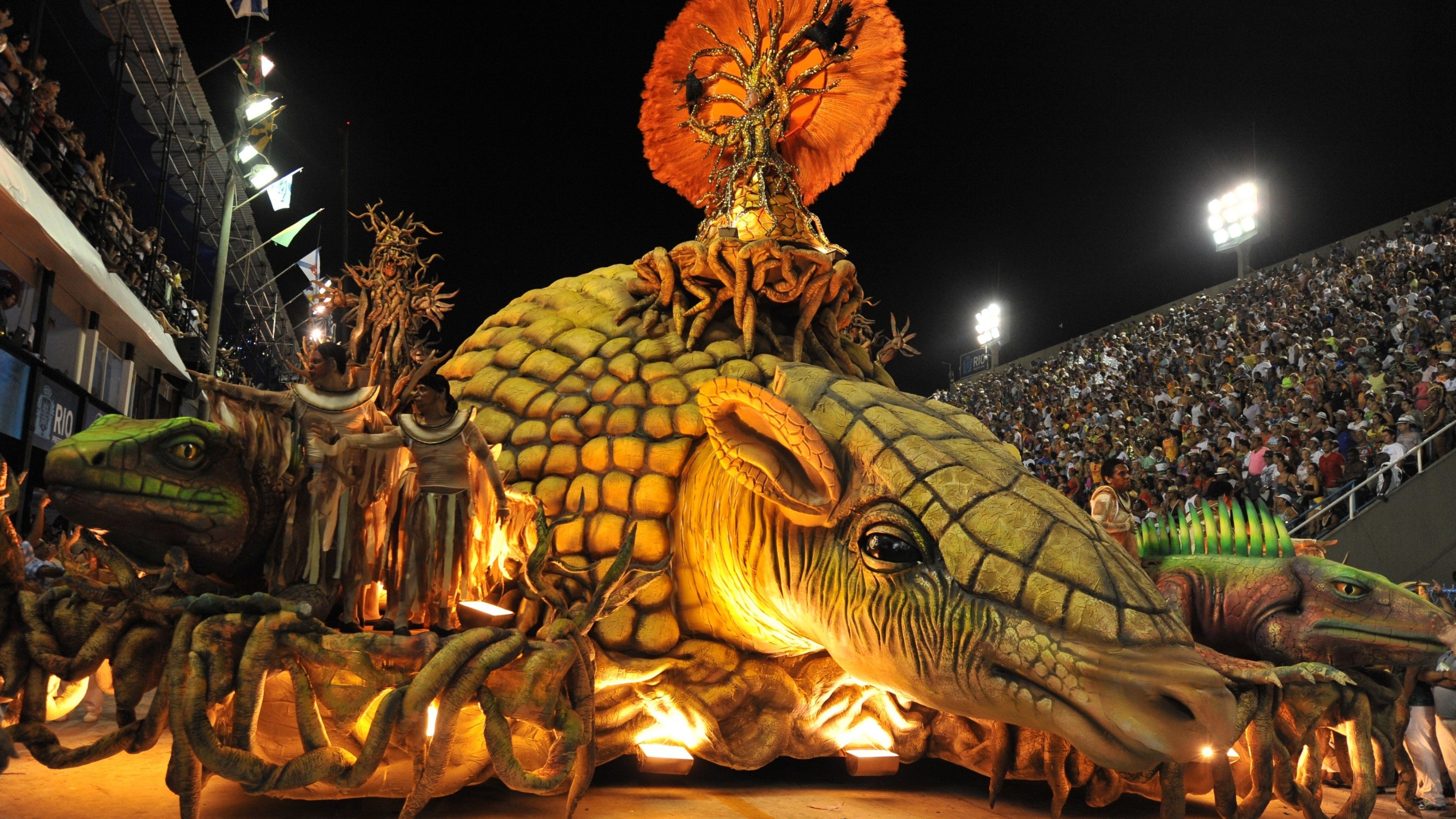 3840x2160 Wallpaper Rio Carnival, Rio de Janeiro, Brazil, wings, 2015, Desktop