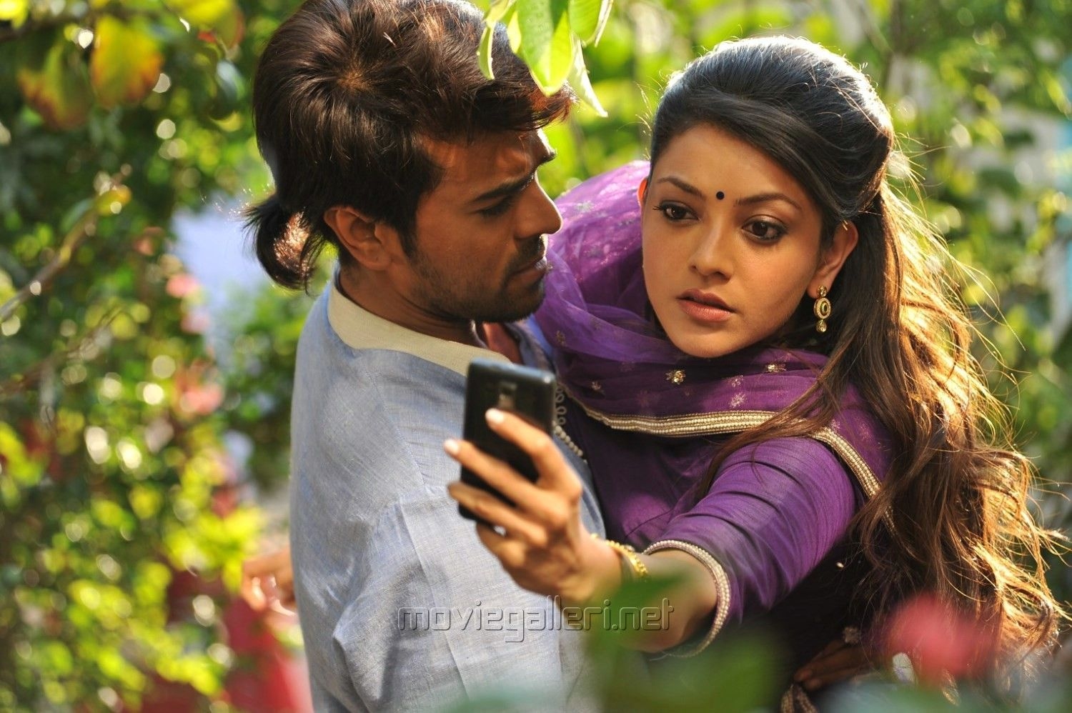 1500x1000 Ram Leela Tamil Movie Stills Ram Charan, Kajal Agarwal. New Movie Posters, Desktop