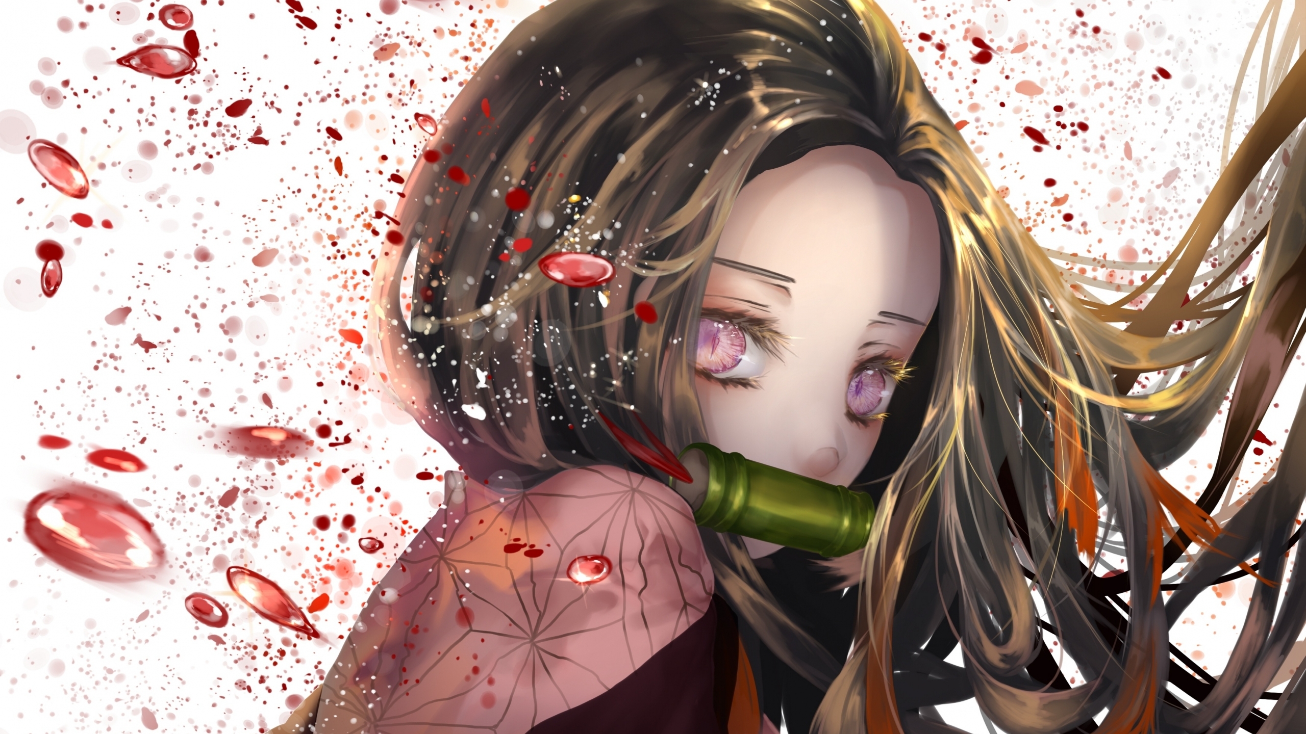 2560x1440 Wallpaper Pretty, Kamado Nezuko, Demon Slayer, Kimetsu No Yaiba:3507x2480, Desktop