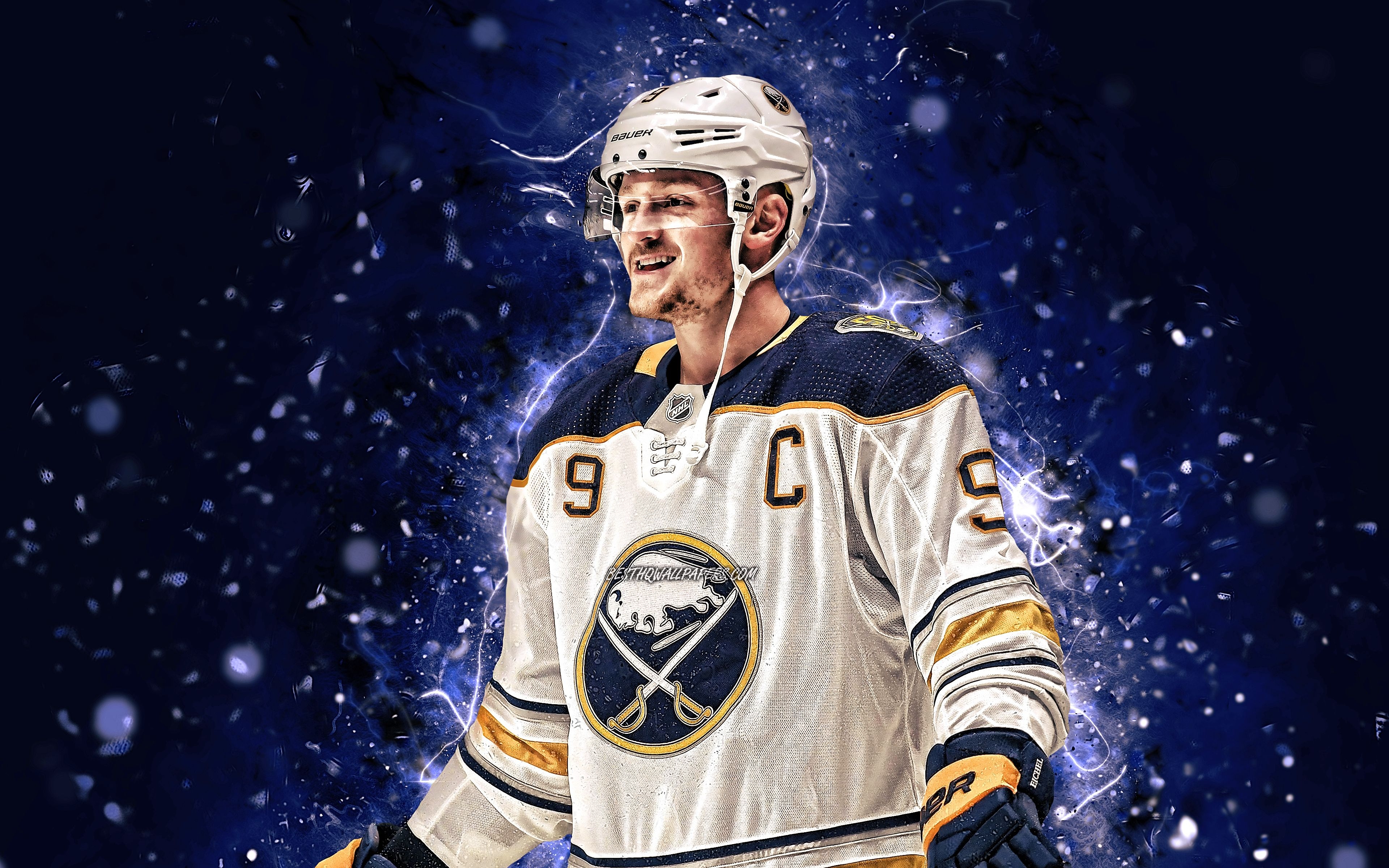 3840x2400 Download wallpaper Jack Eichel, 4k.besthqwallpaper.com, Desktop