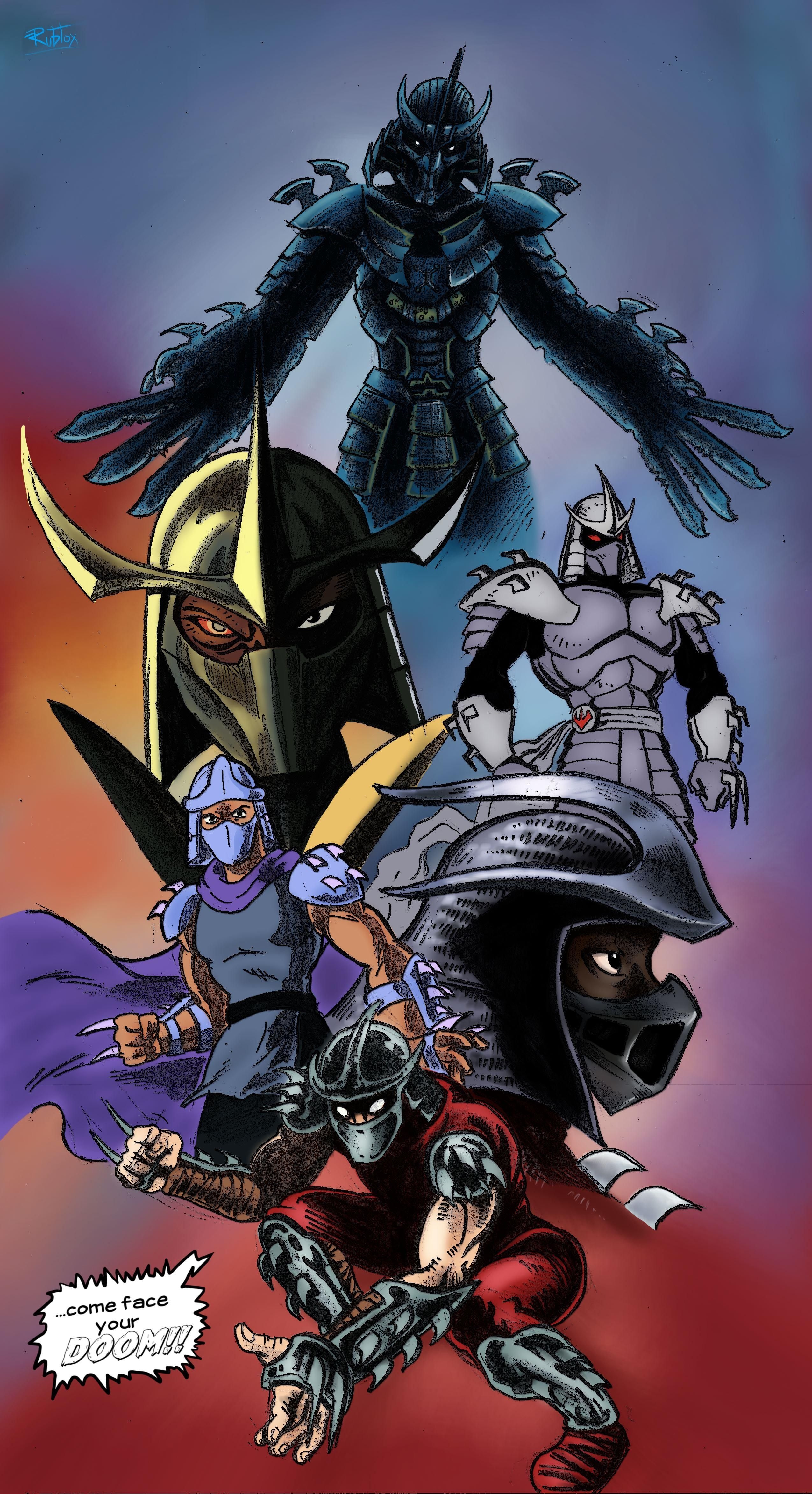 2550x4690 A tribute to The Shredder. Teenage Mutant Ninja Turtles. Shredder tmnt, Teenage mutant ninja turtles artwork, Ninja turtles shredder, Phone