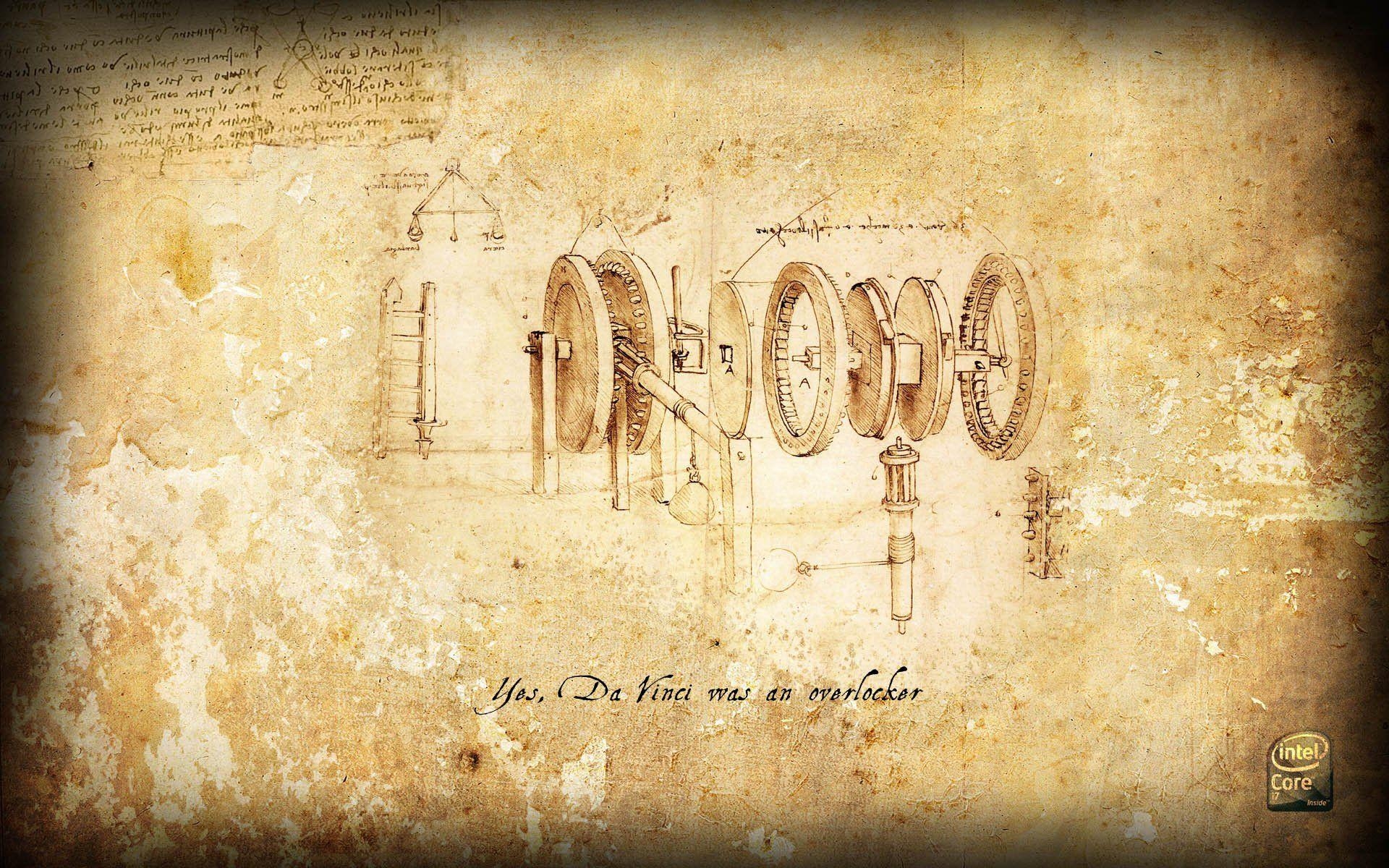 1920x1200 Leonardo Da Vinci Inventions, Desktop