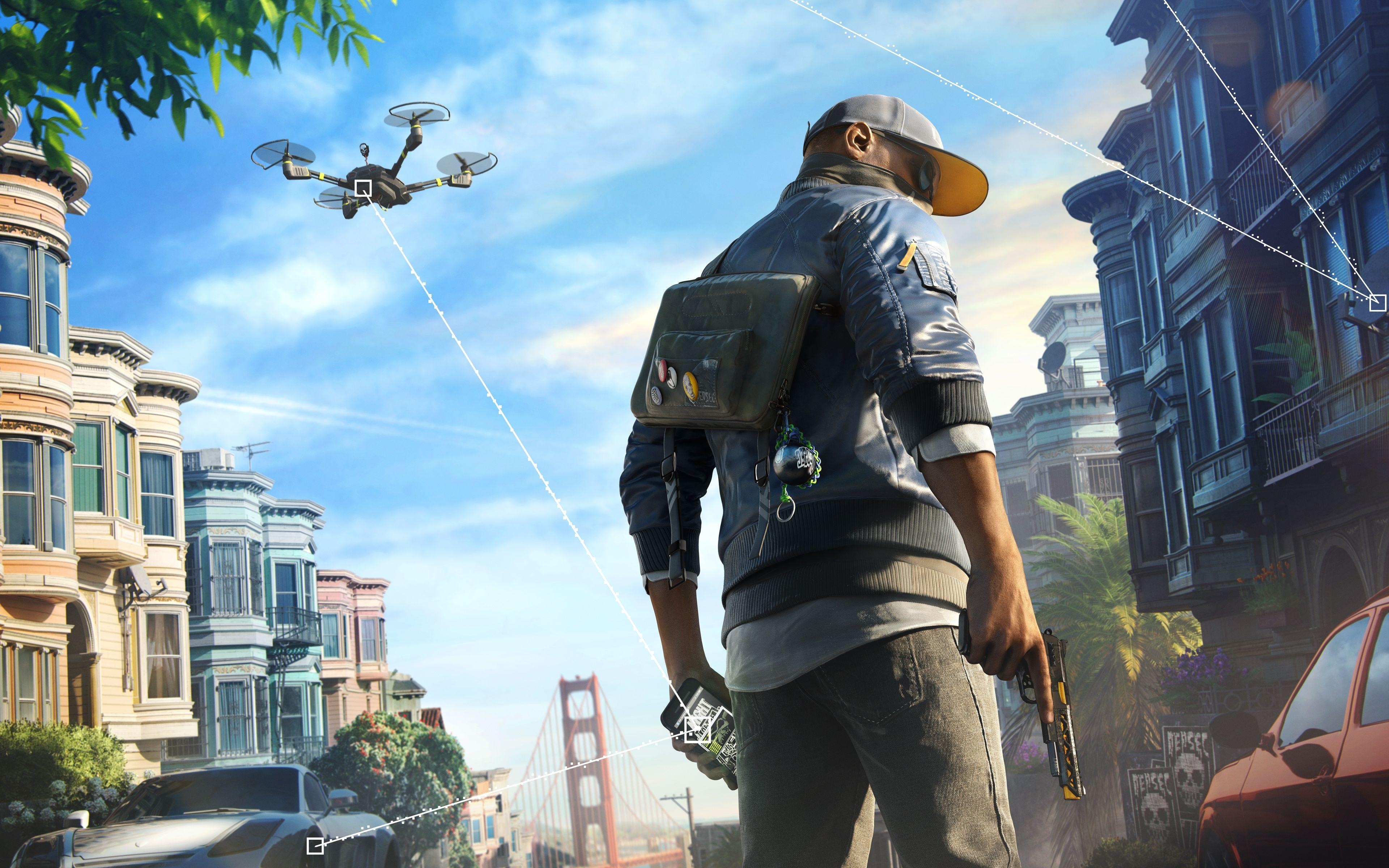 3840x2400 Photo Collection Wallpaper Watch Dogs 2, Desktop