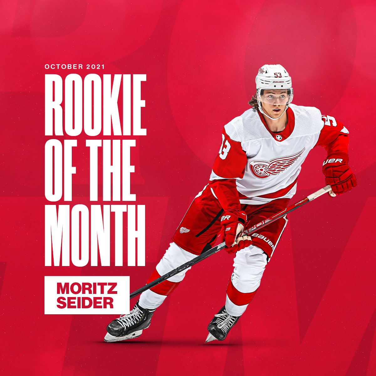 1200x1200 NHL points in nine games played. defenseman Moritz Seider is your Rookie of the Month!, Phone