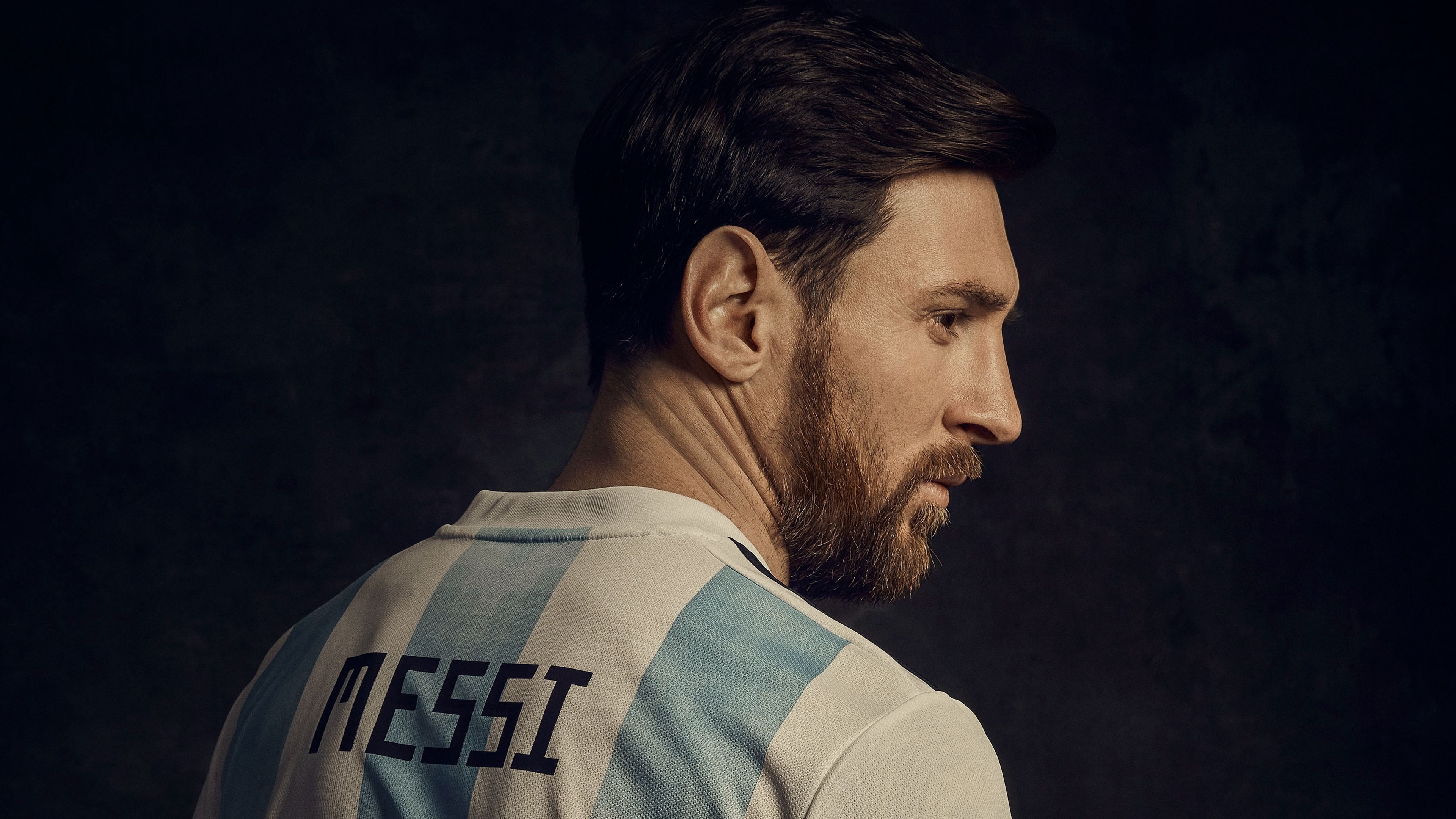 3840x2160 Wallpaper Argentina National Team, Lionel Messi, Desktop