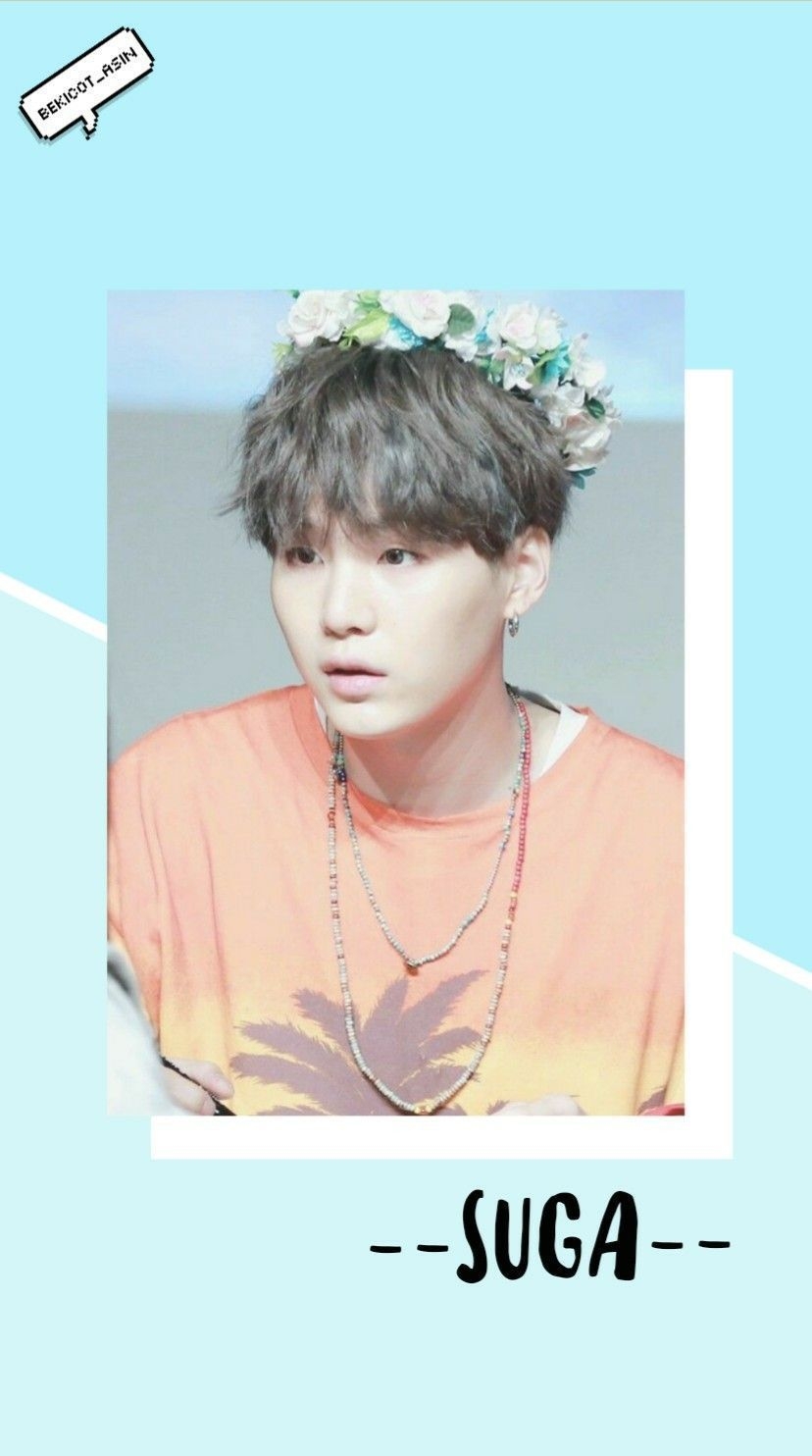 830x1490 Suga BTS Cute Wallpaper, Phone