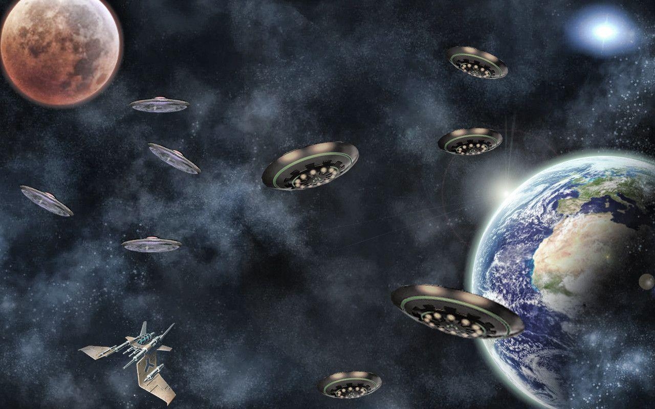 1280x800 wallpaper ufo invasion, Desktop