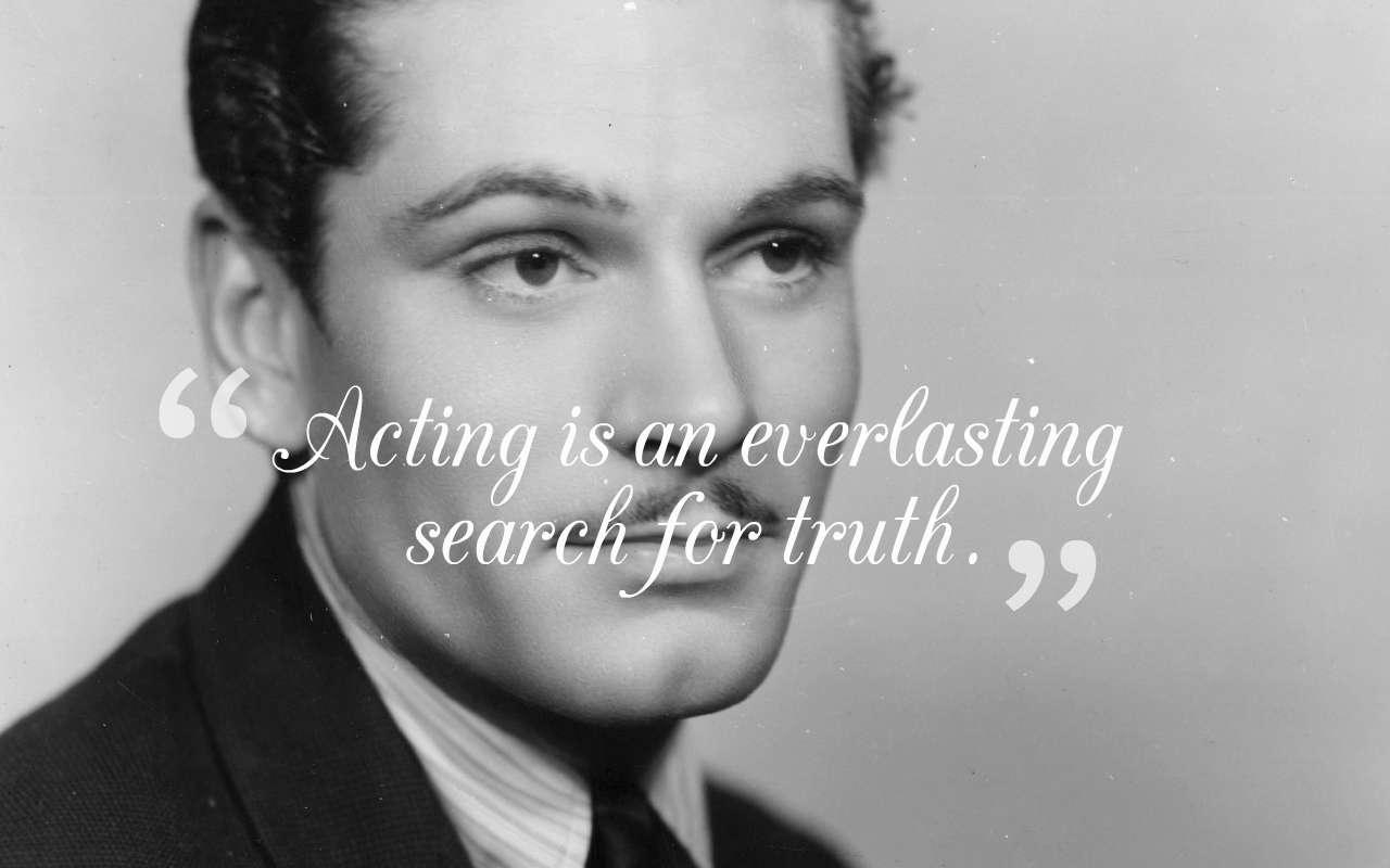 1280x800 English Actor Laurence Olivier Quotes & Sayings. Popular Quotes, Desktop