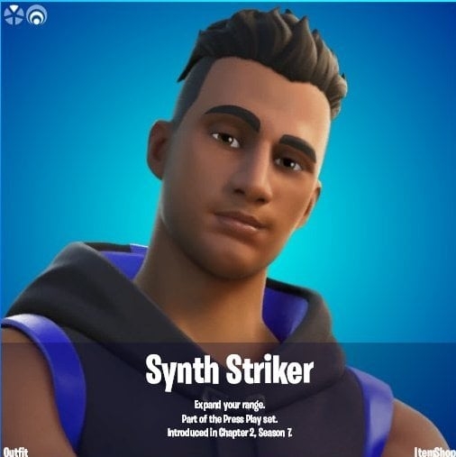 510x510 Synth Striker Fortnite wallpaper, Phone