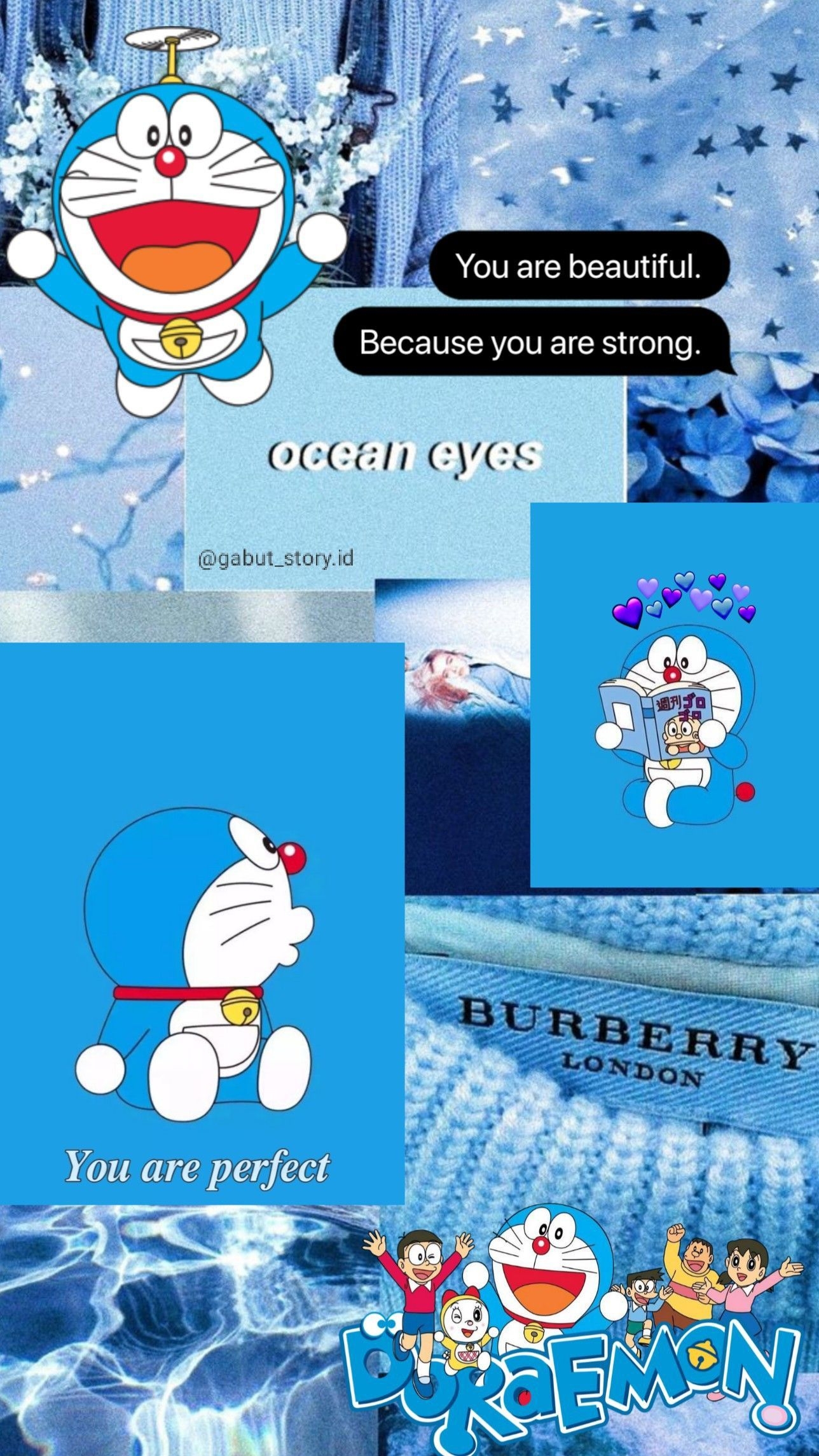 1290x2290 Doraemon Aesthetic Tumblr. Animasi, Kertas dinding, Instagram, Phone