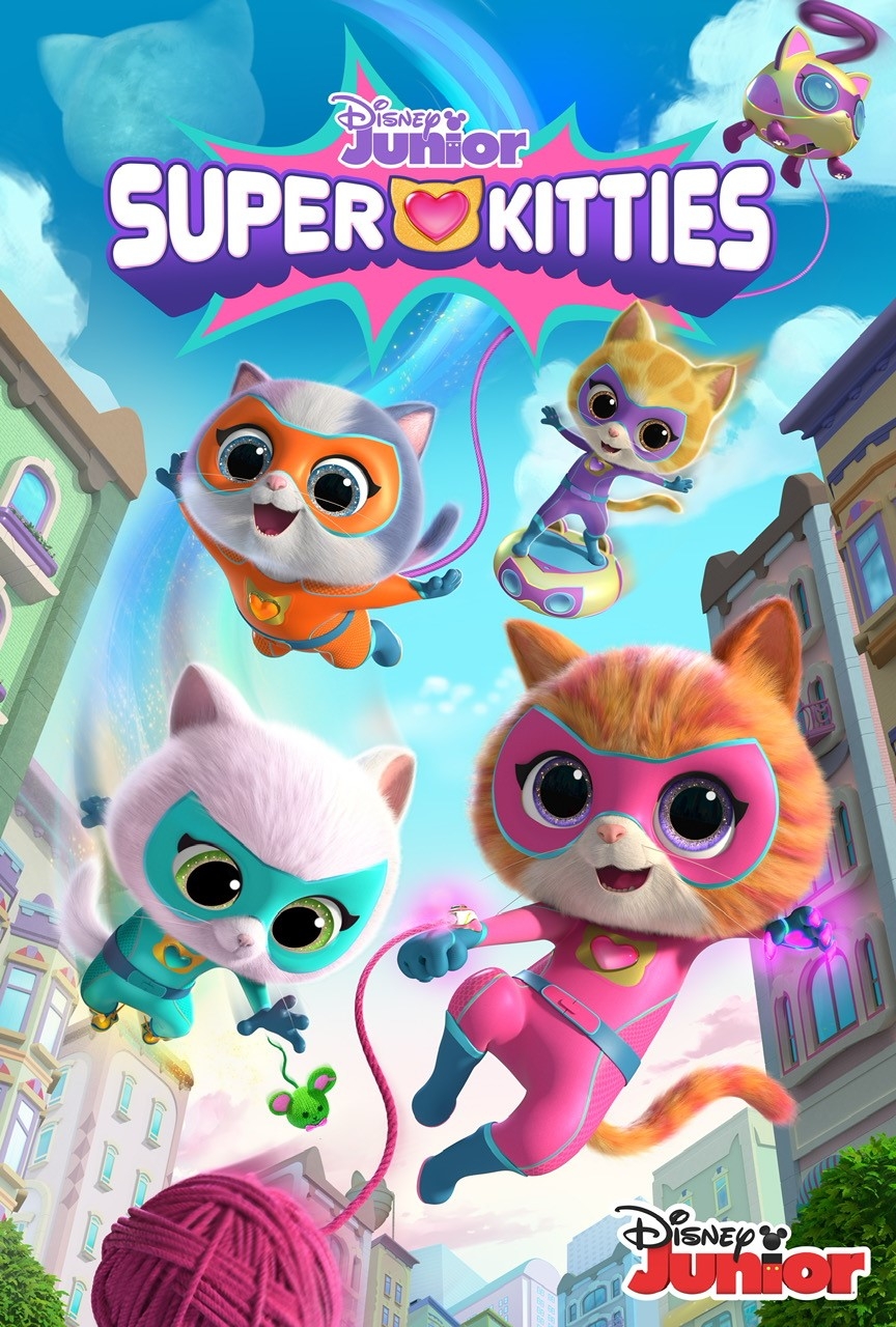 870x1280 Disney Junior Debuts And Key Art For New Animated Series Superkitties Geek's Blog disneygeek.com, Phone