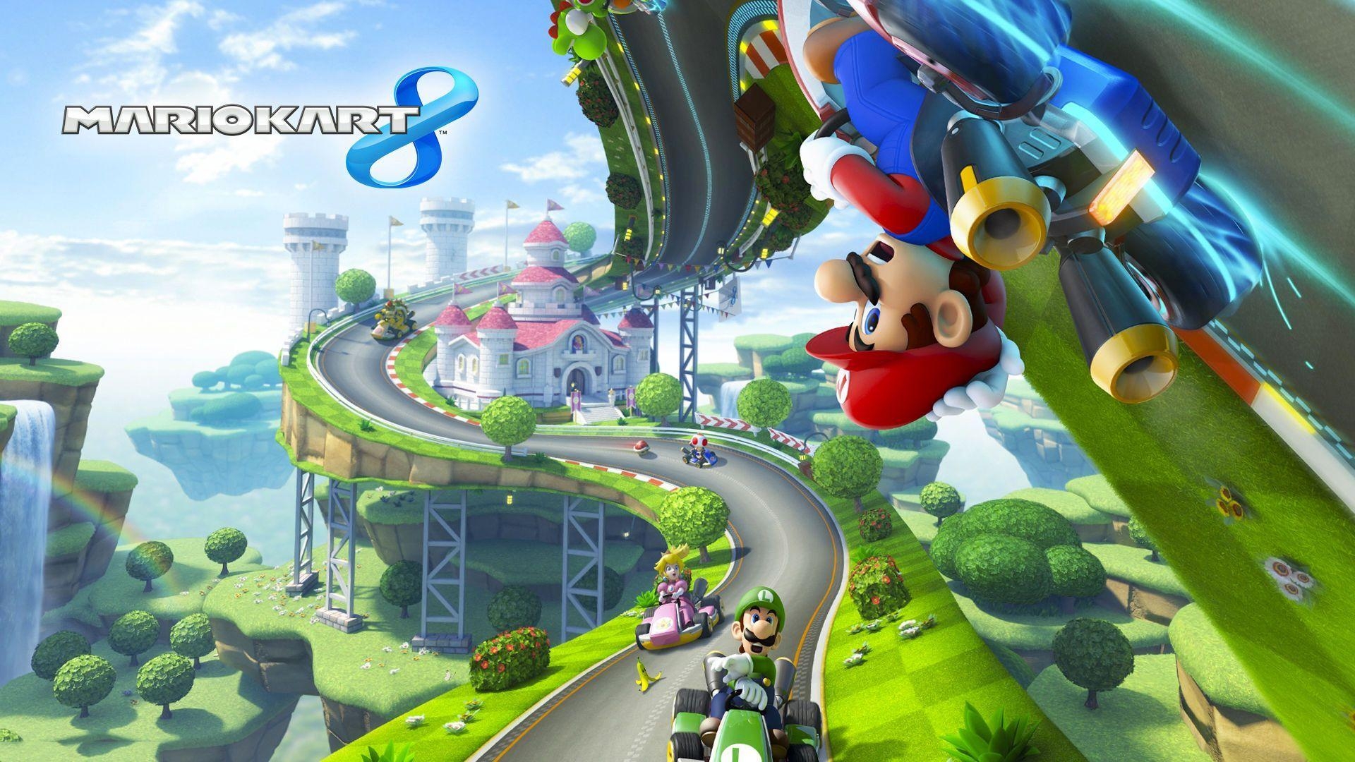 1920x1080 Wallpaper Blink of Mario Kart 8 HD Wallpaper HD for Android, Desktop