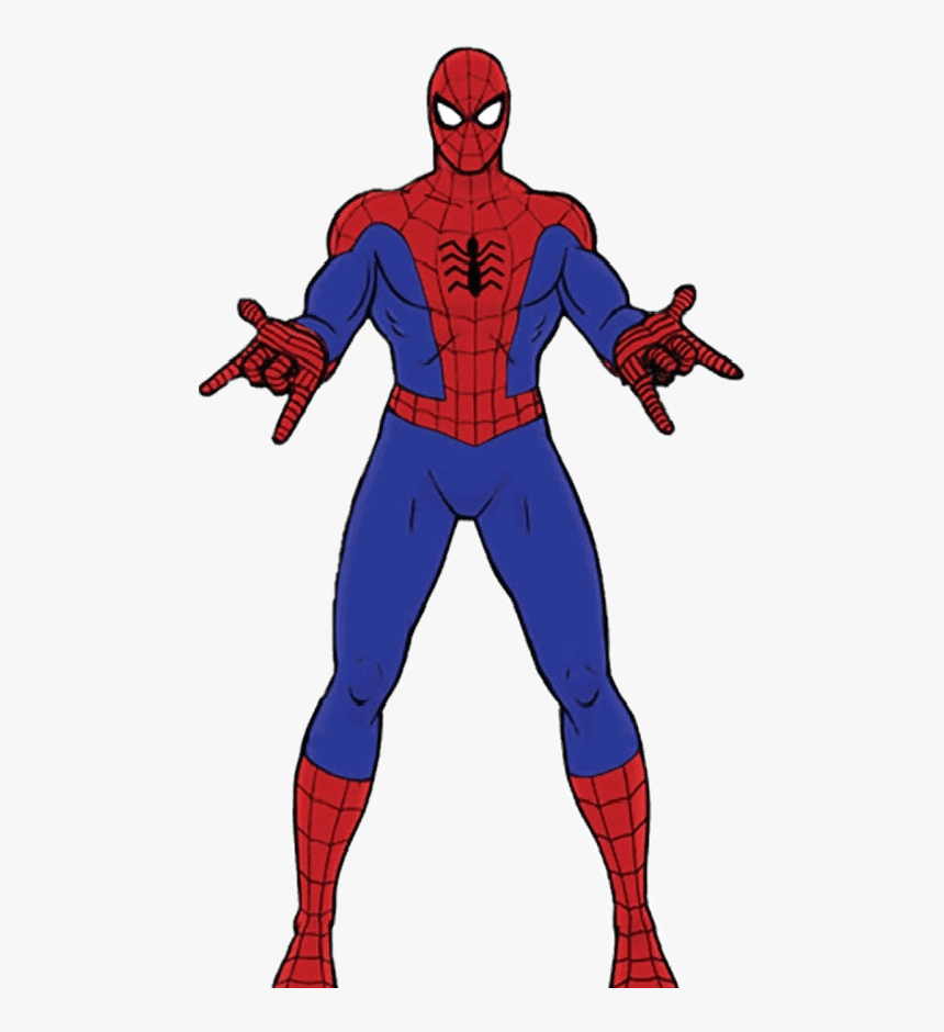 860x940 Transparent Spiderman Cartoon Png Picture Of Spider Man, Png Download, Phone