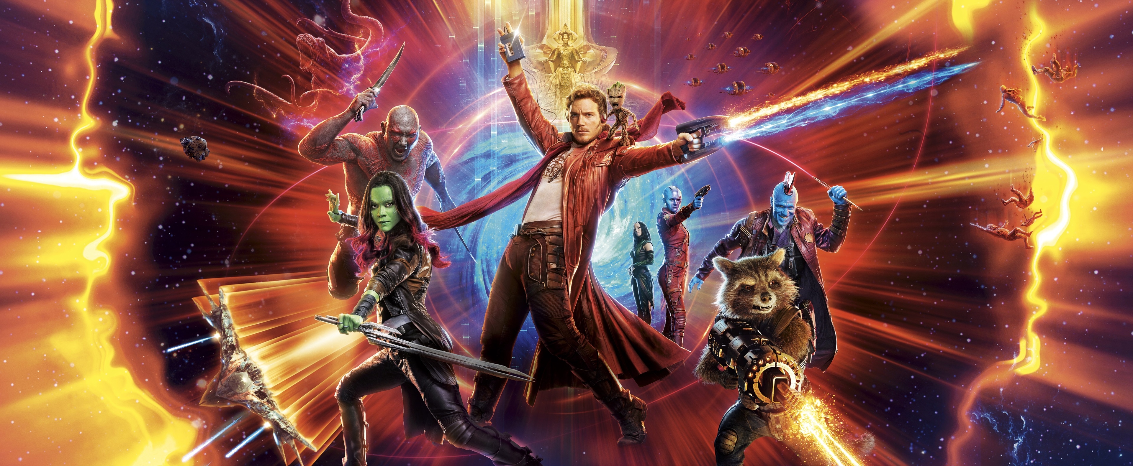 3840x1590  guardians of the galaxy vol 2 4k full screen wallpaper HD Gallery HD Wallpaper, Dual Screen