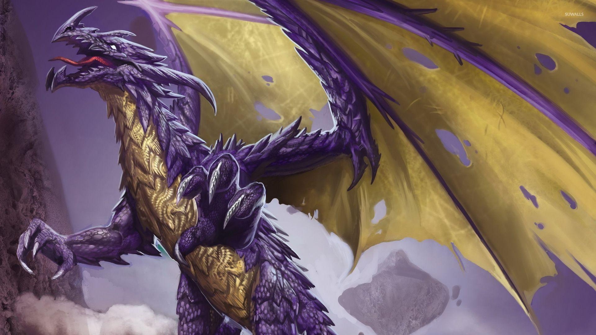 1920x1080 Purple dragon wallpaper wallpaper, Desktop