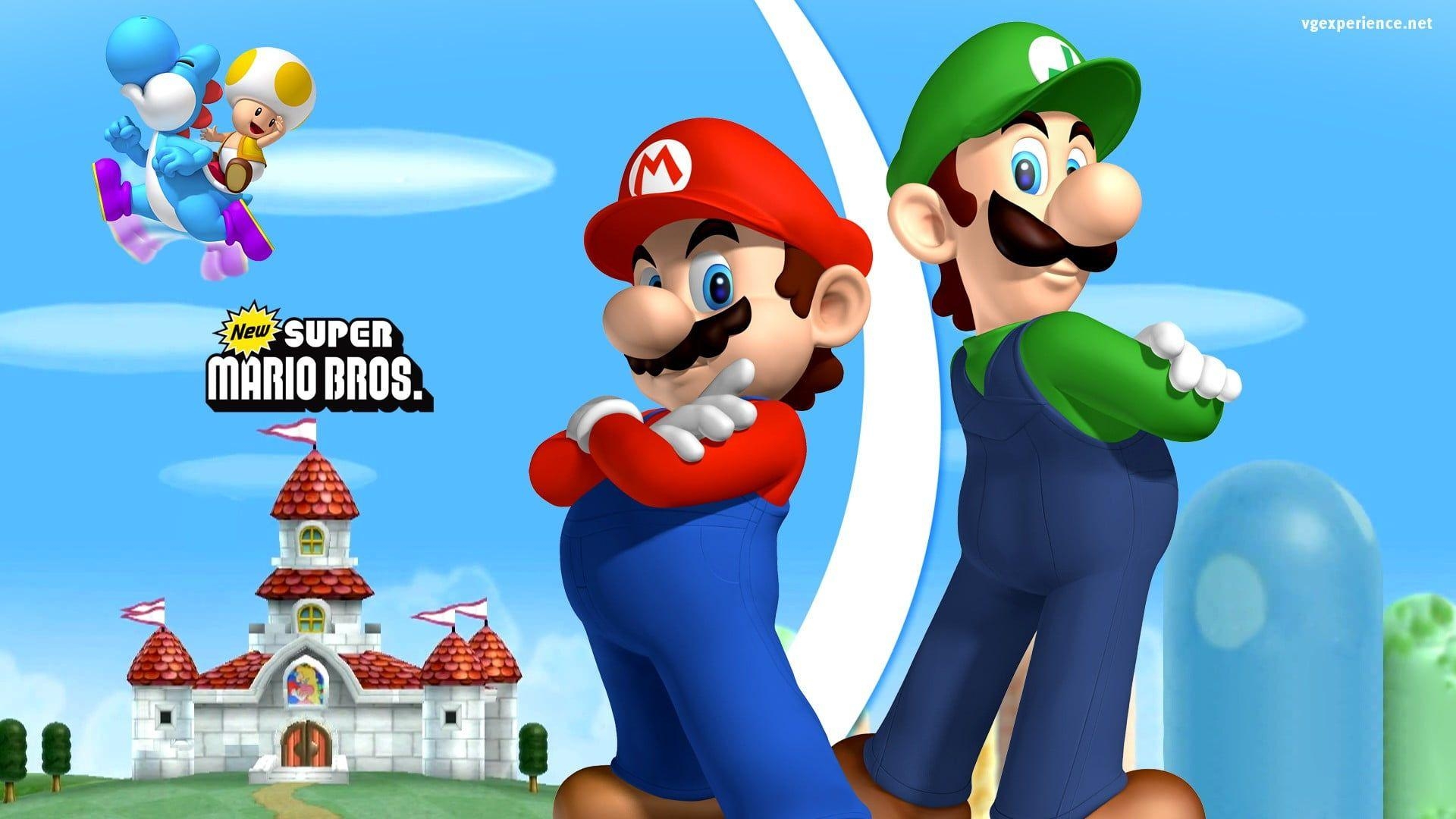 1920x1080 Super Mario Bros. video game, Super Mario HD wallpaper, Desktop