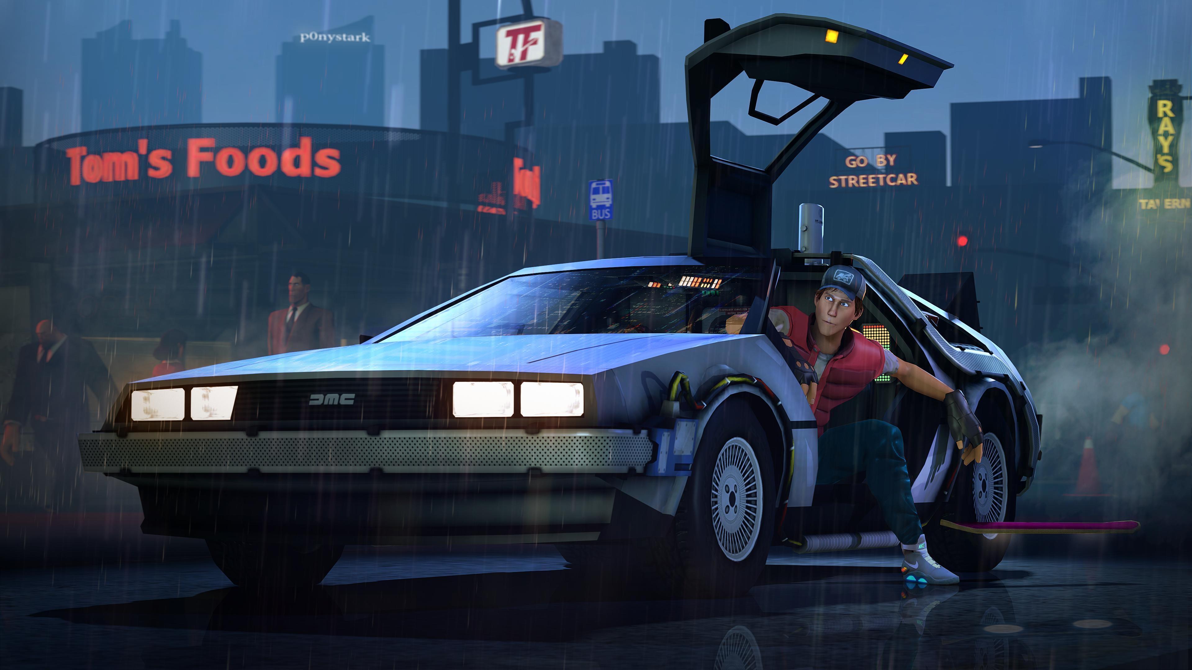 3840x2160 It's Back to the Future Day some BTTF Wallpaper, Desktop