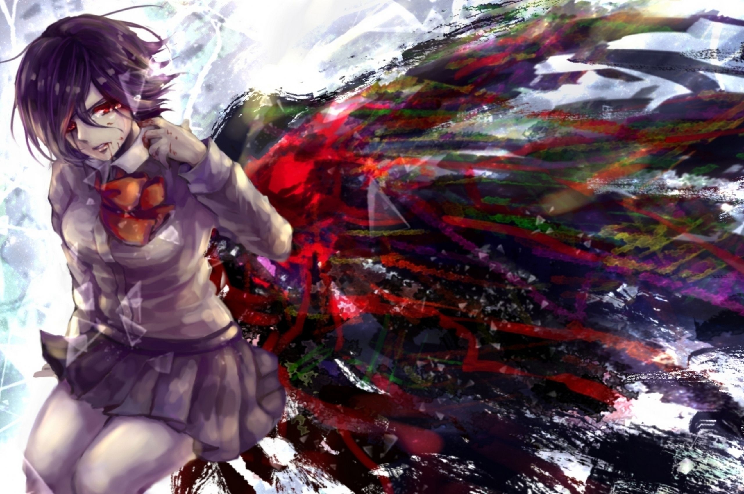 2560x1700 Free download Mikoto Touka Kirishima Anime Tokyo Ghoul Wallpaper, Desktop