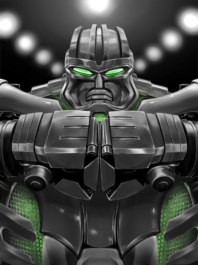 780x1040 Real Steel Zeus Drawing, Phone