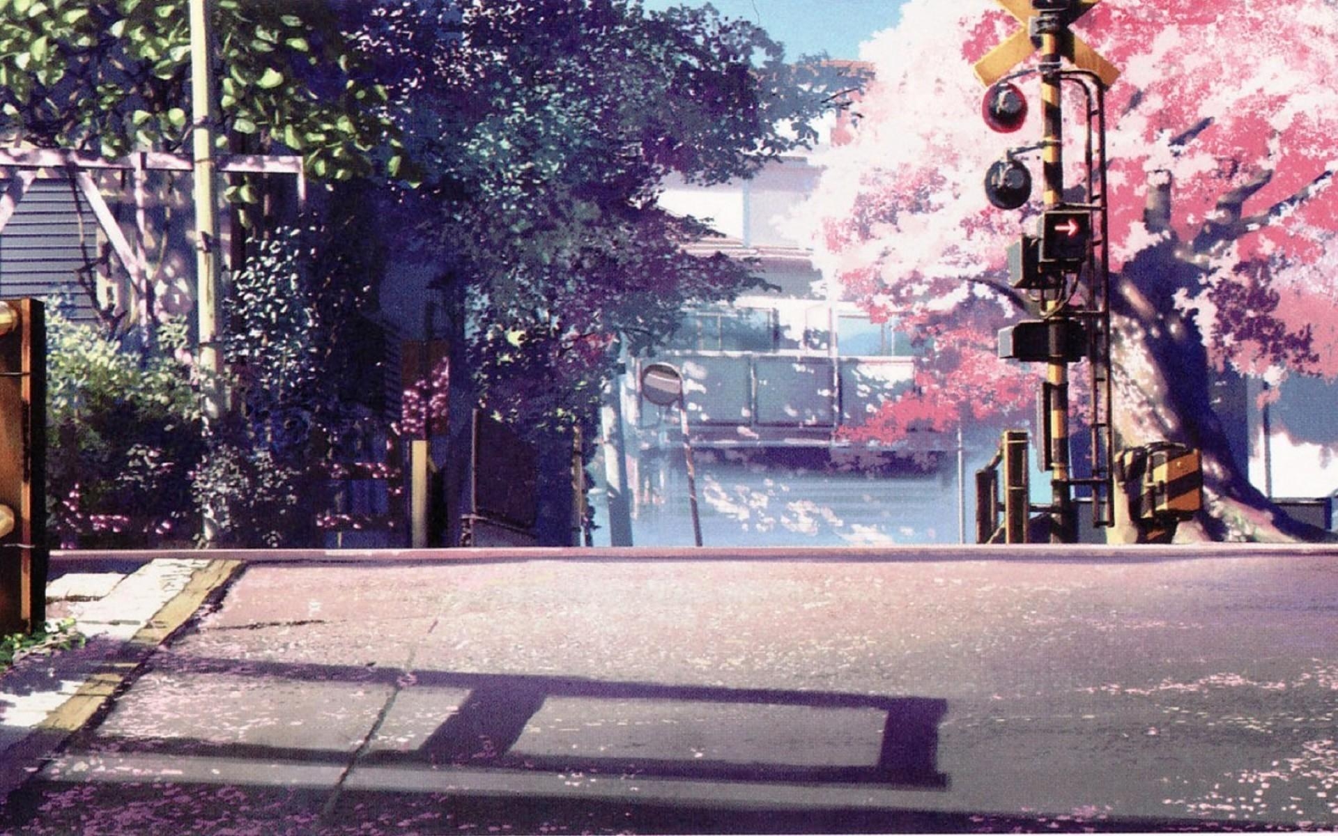 1920x1200 Anime Cherry Blossom Wallpaper, Desktop